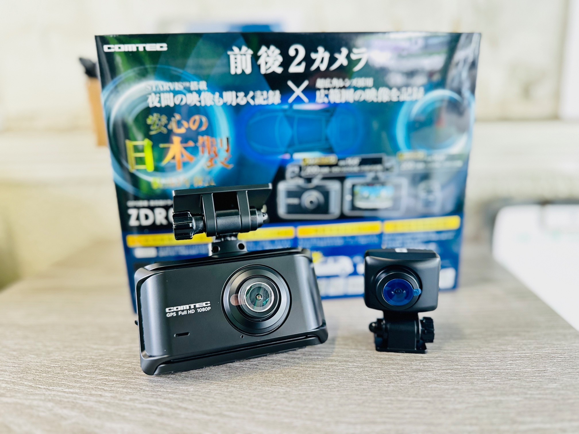MAZDA2 コムテックドライブレコーダー「ZDR035」取付 | 店舗お