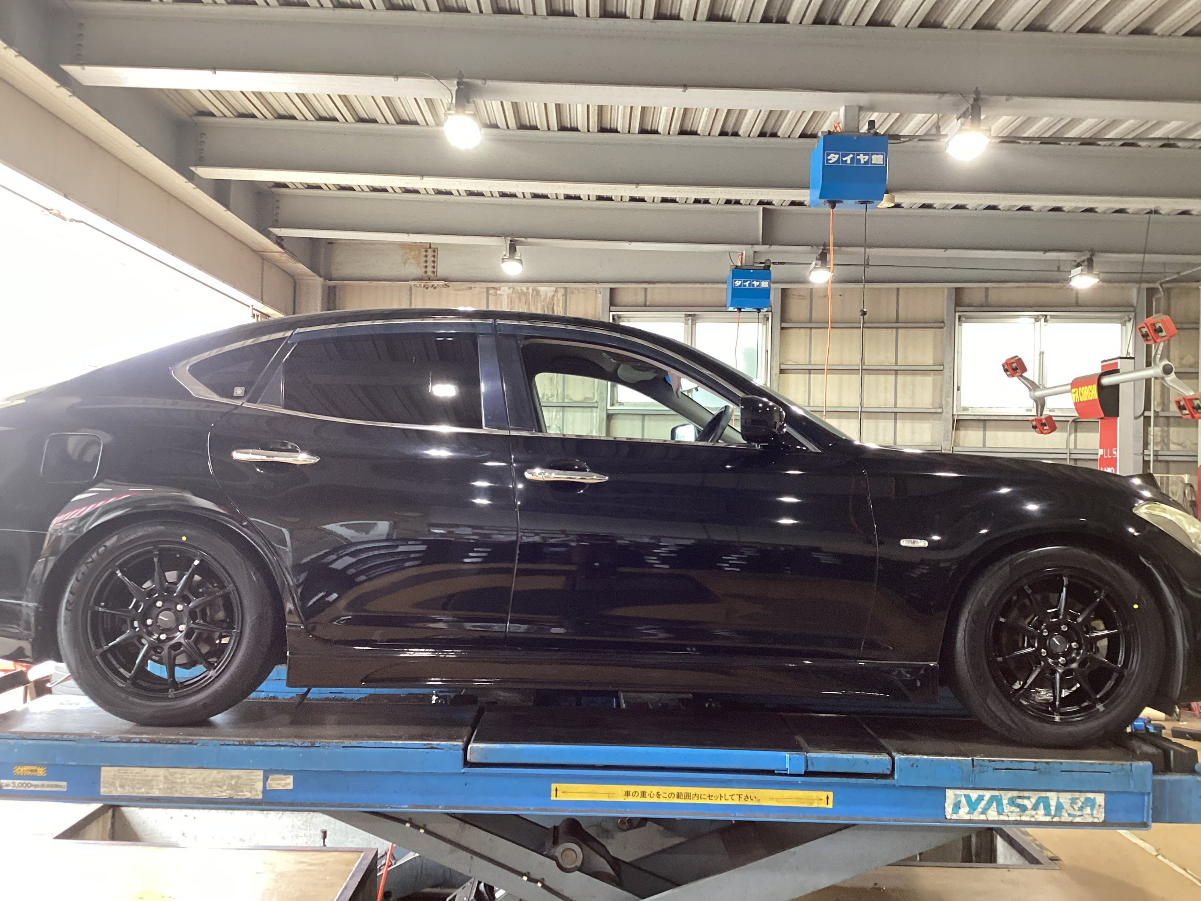 フーガ〜8/18(月)まで発送不可〜専用ですREGNO GR-245/50R18 NISSAN フーガ REGNO GR-XⅢ 245/50R18 REFINO GALERNA タイヤ