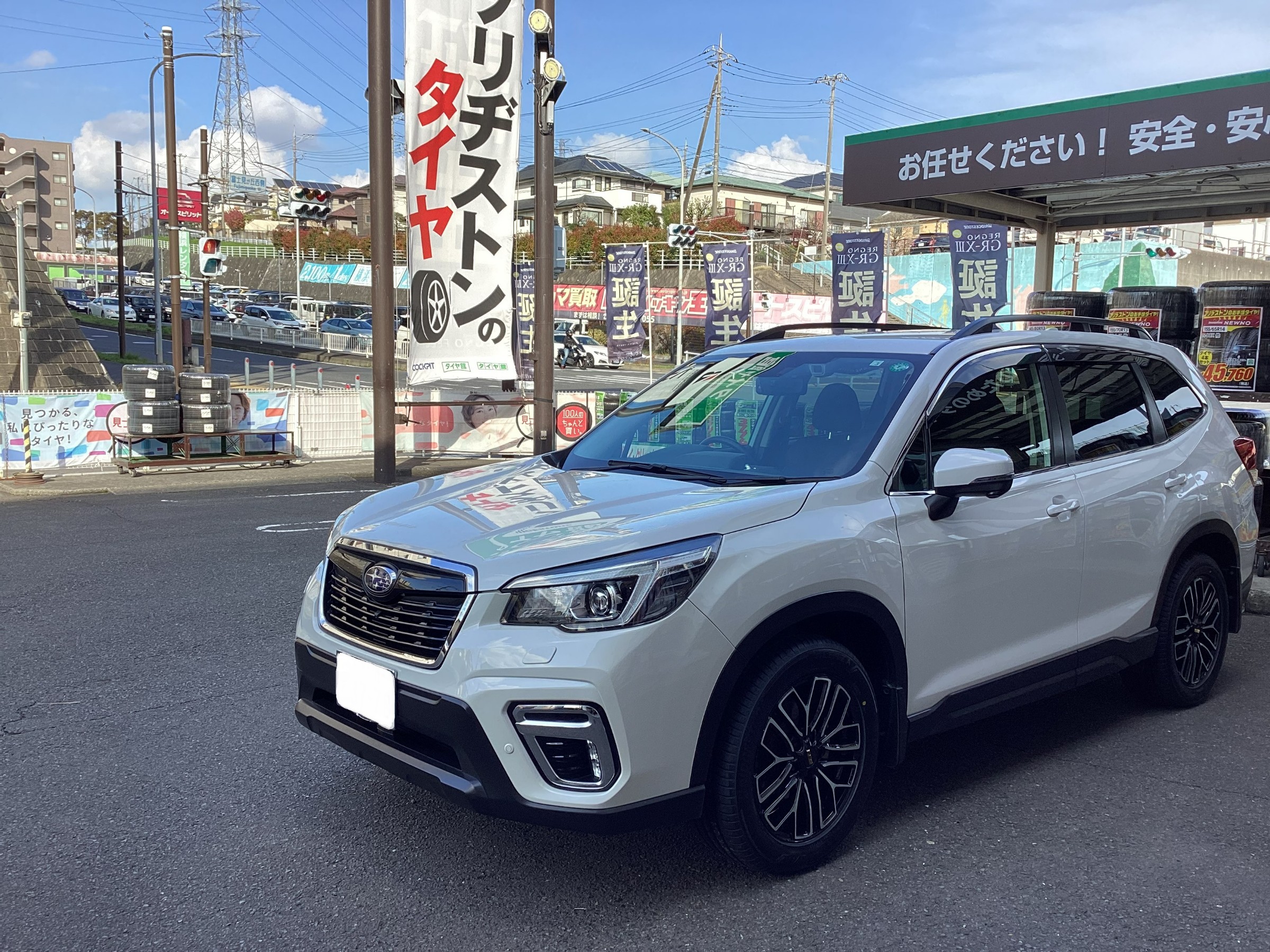 適合車種:スバル フォレスター(SK9 2.5L)2018-】 DUNLOP グラントレック AT5 225/55R18 縁遠い 98