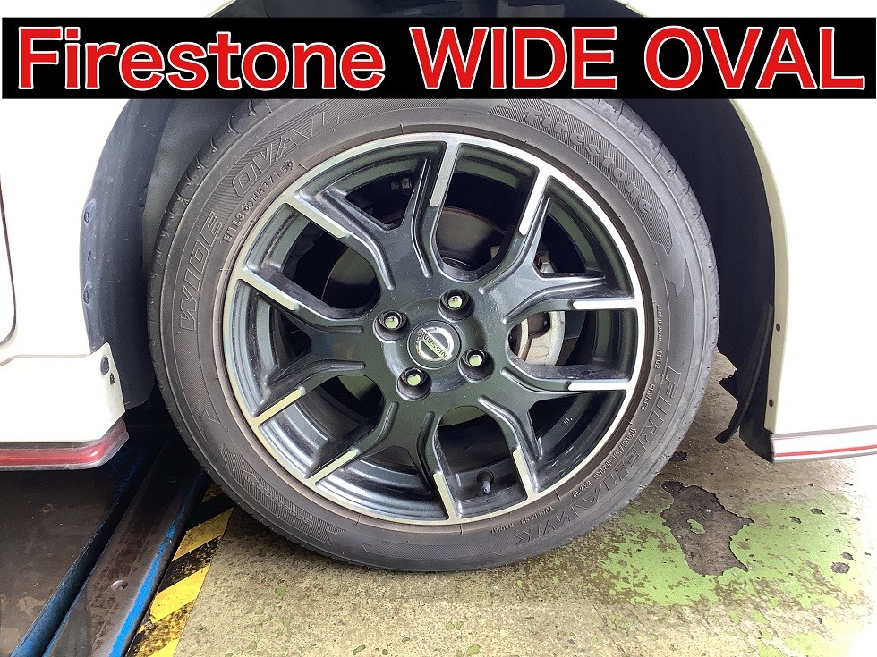 日産 ノートeパワーニスモ タイヤ交換 日産 ノートePOWER タイヤ サービス事例 タイヤ館 パドック246 東京都の