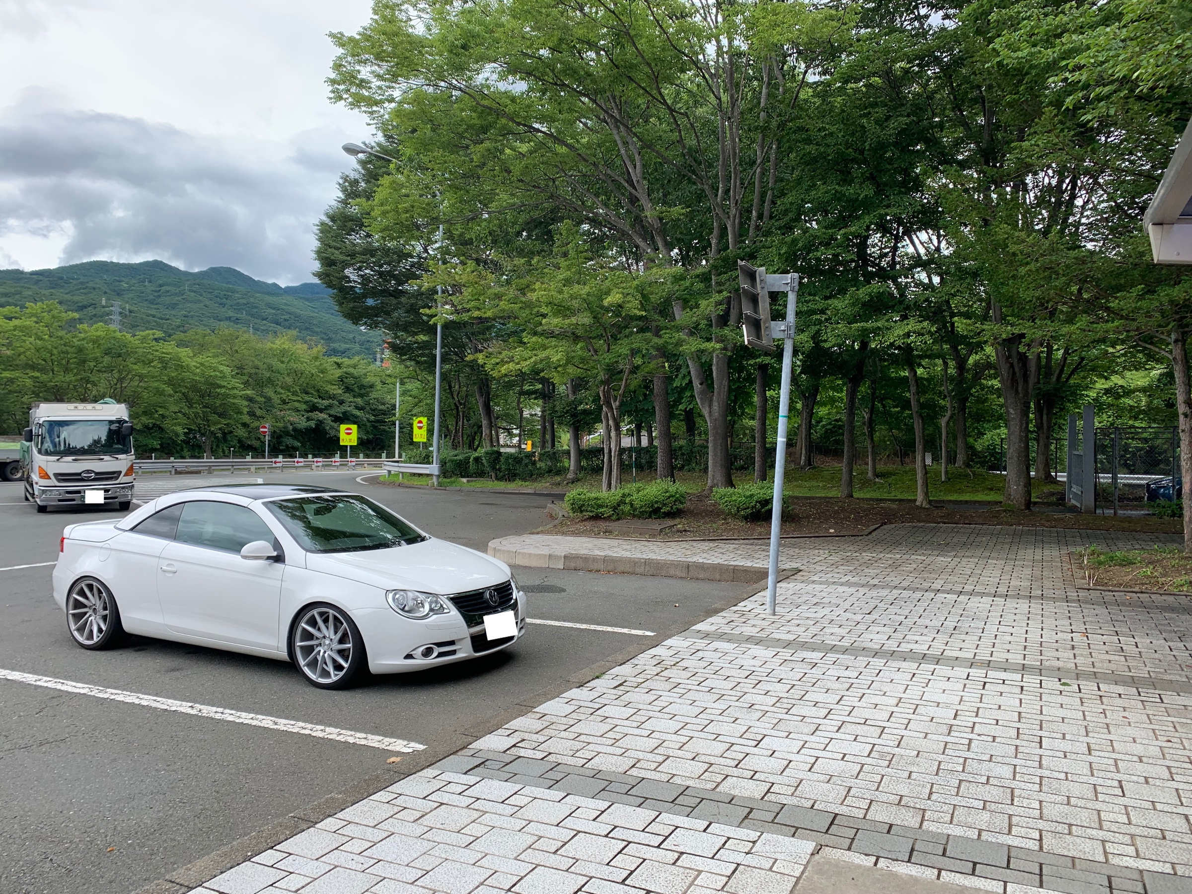 『2021年　関越自動車道 下牧PAにて』