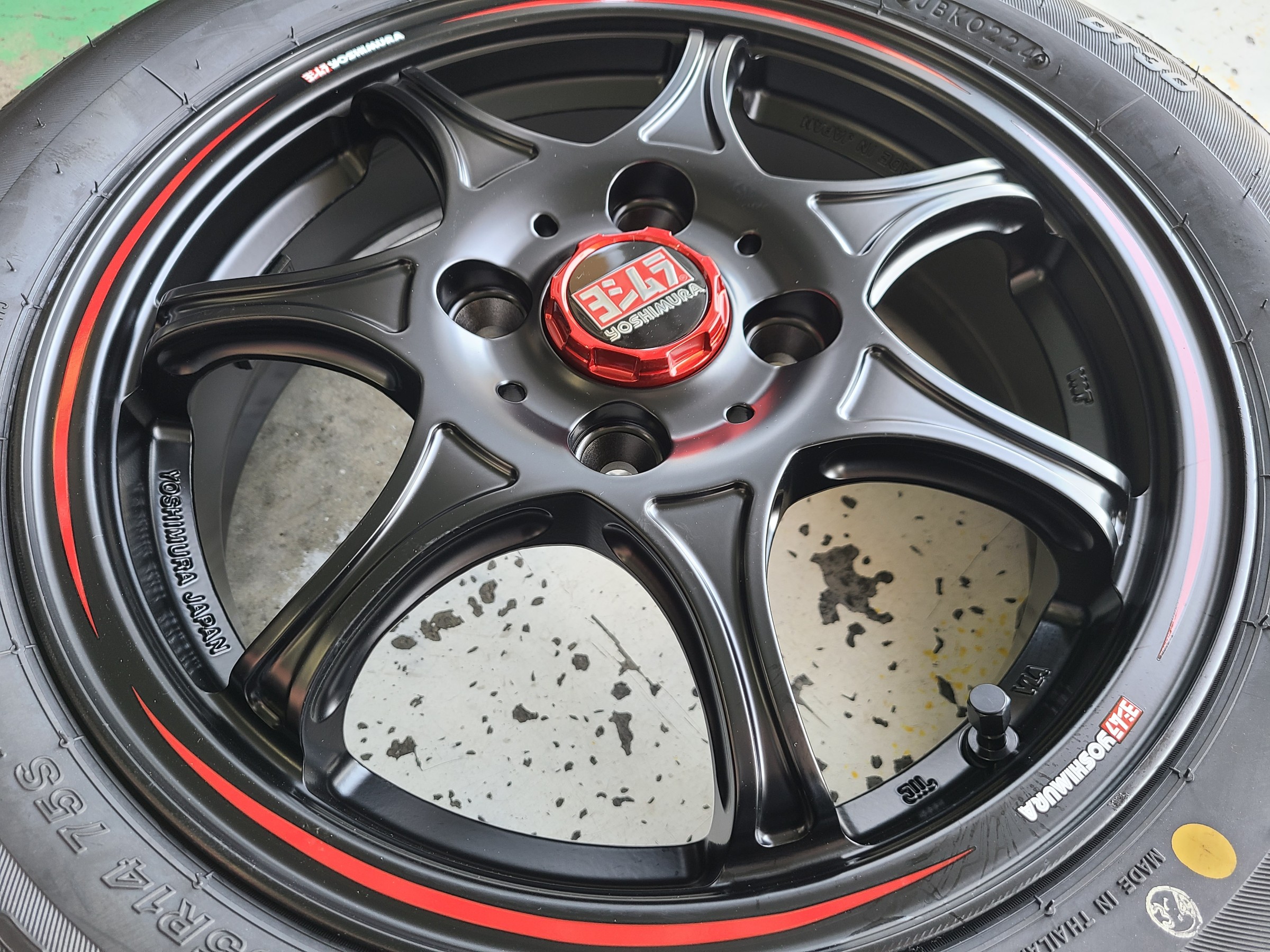 乙山二郎ホイール２本 CMST 2ピースホイール CT243 ゴールド×シルバー - HeartUpWorld