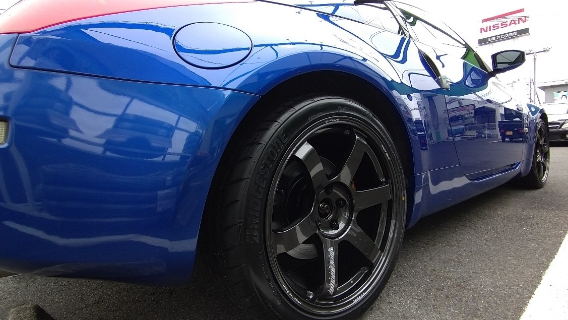 さだ フェアレディZ】レイズTE37 SAGA S Plusとポテンザ取付☆ | 店舗