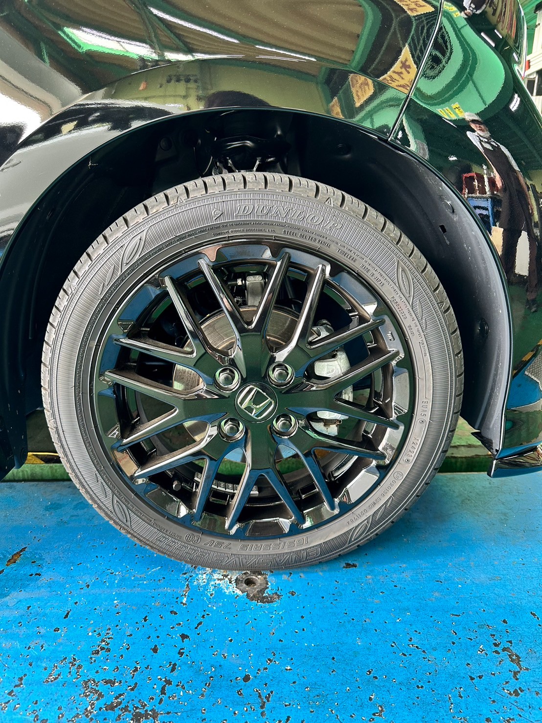 N-BOX(JF3)に車高調キット【テイン FLEX Z】装着しました N-BOX(JF3)に車高調キット【テイン FLEX Z】装着しました