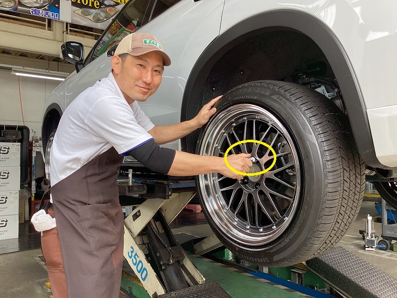 三菱　アウトランダー　BBS　LM　２０インチ取付 タイヤ館三原