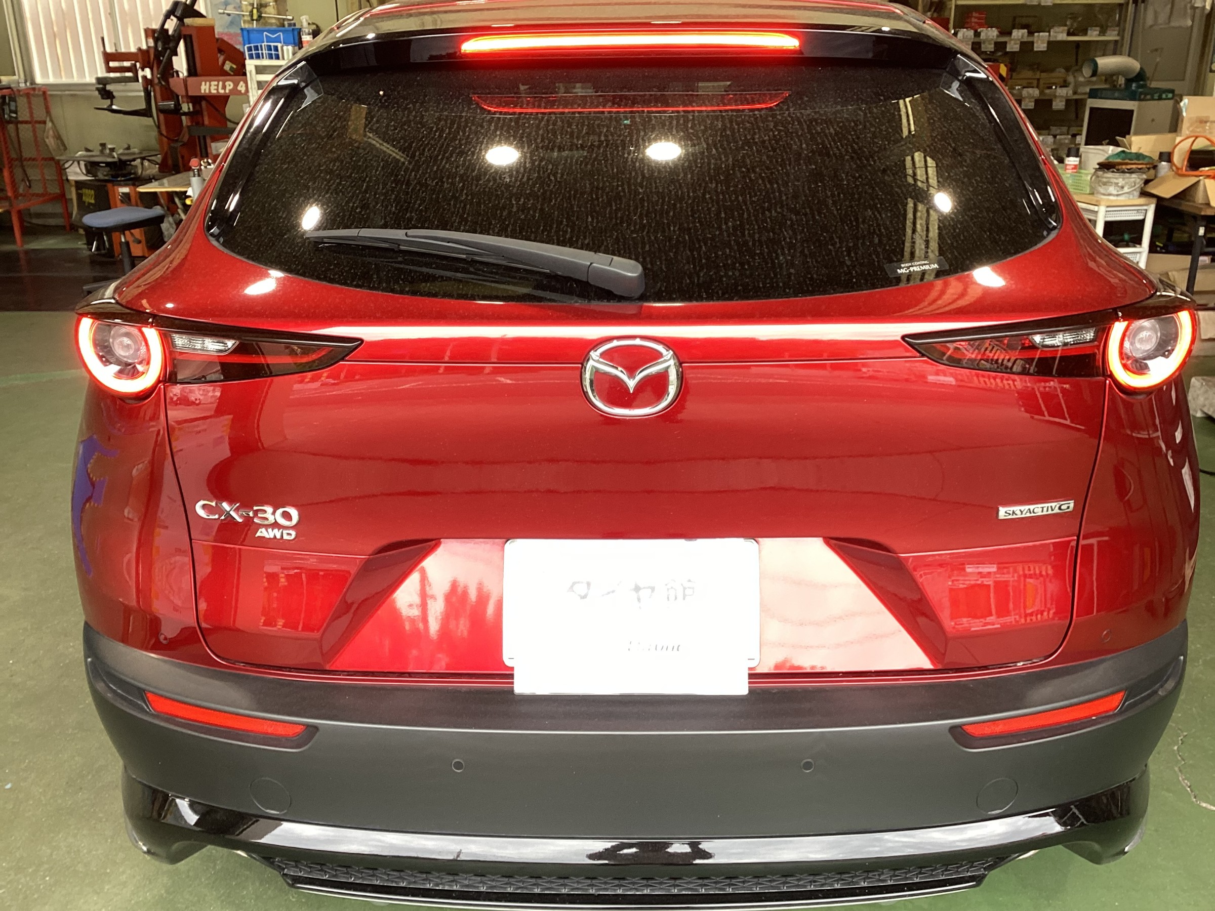 マツダ　CX-30　アレンザLX100へタイヤ交換タイヤ館五日市