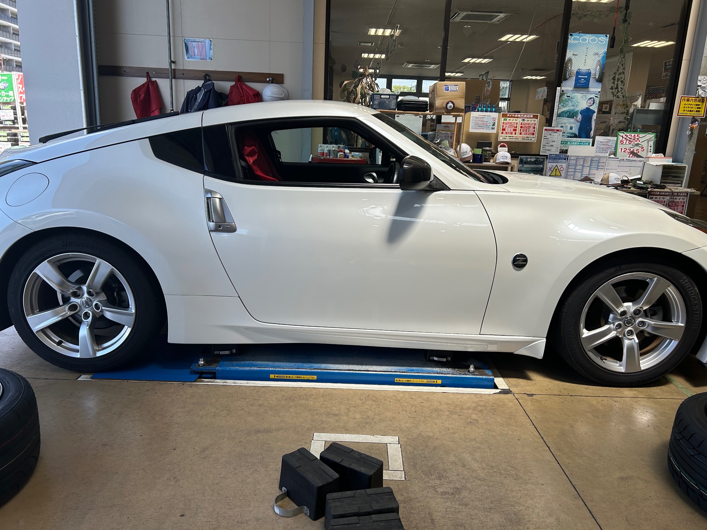 フェアレディZ Z34 18インチ 純正ホイール リア用 2本送料込み‼️