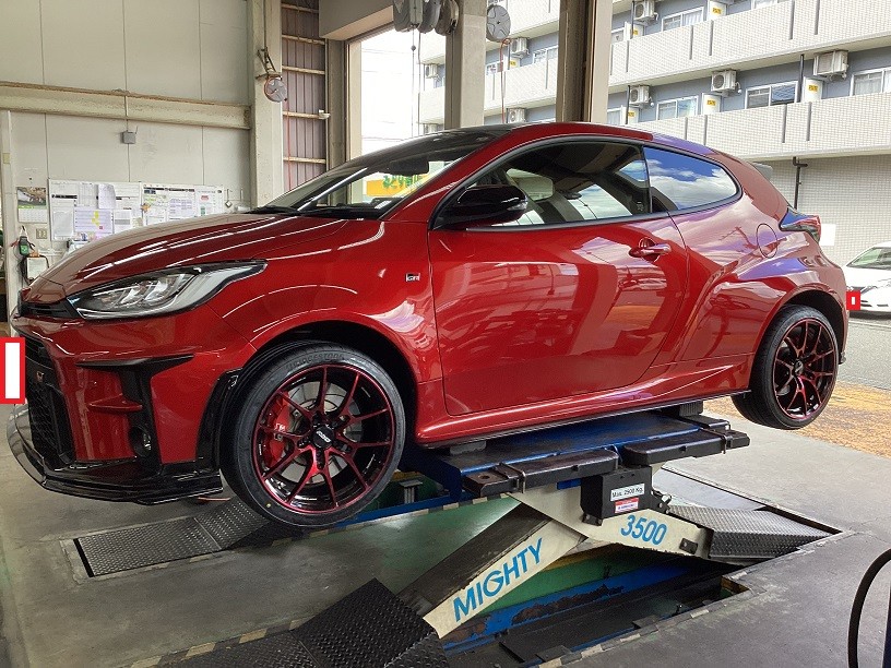 トヨタ GRヤリス 225/40R18ブリヂストン ポテンザS007A＆