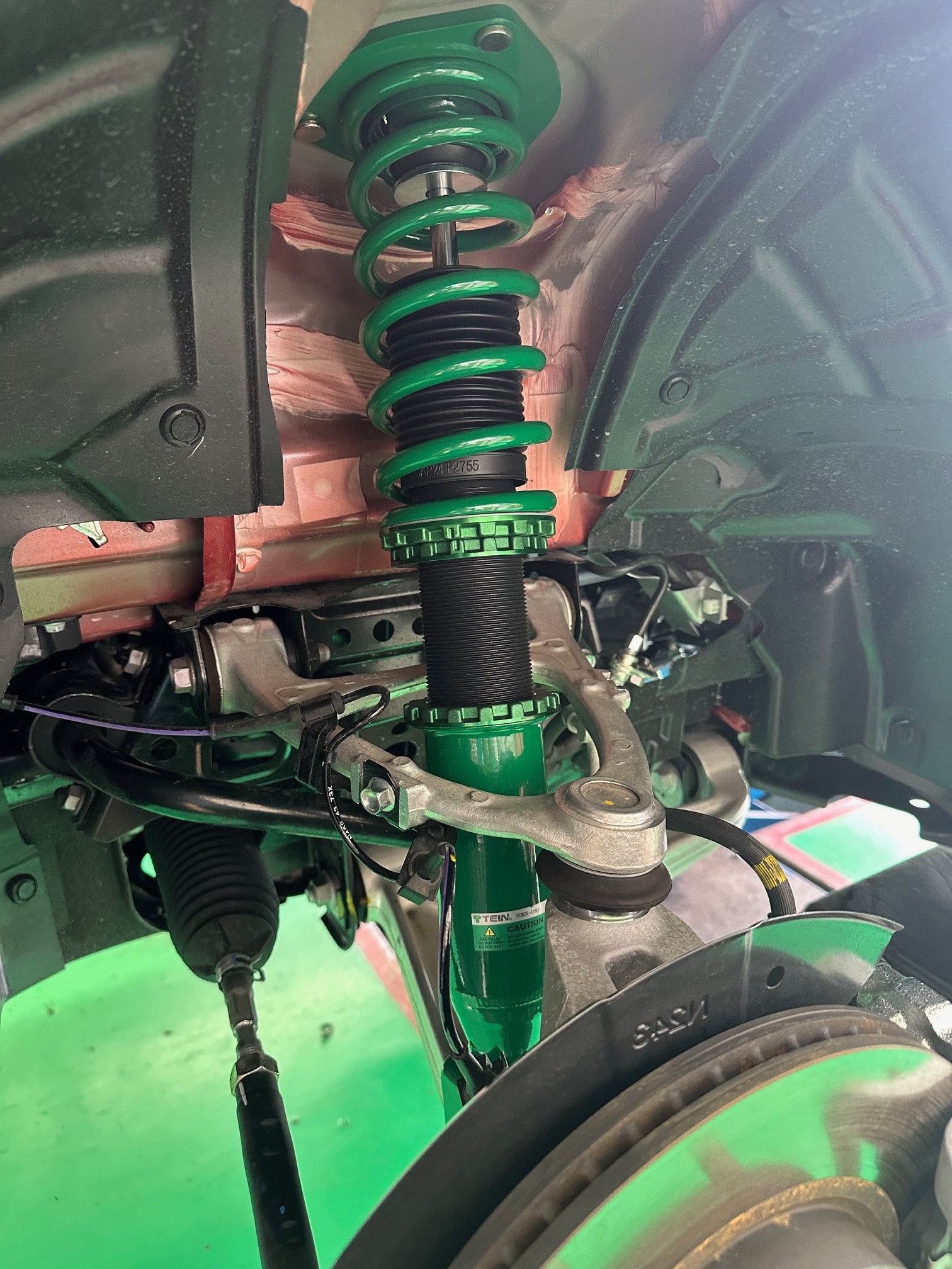 マツダ ロードスター（ND5RE） TEIN FLEX Z 車高調 取付 | 店舗お