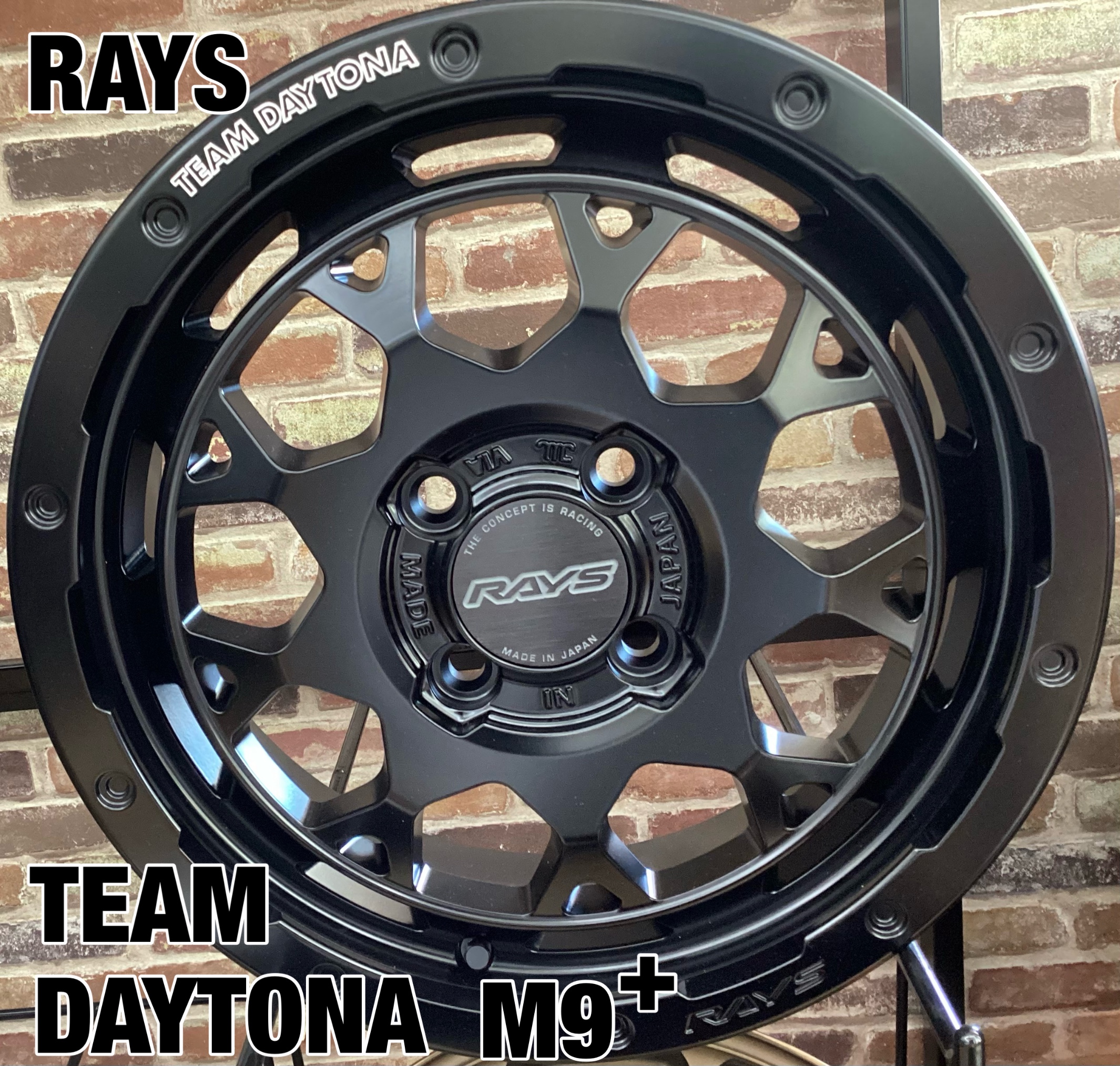 RAYS TEAM DAYTONA 9+ 15×5 4/100 ＋30