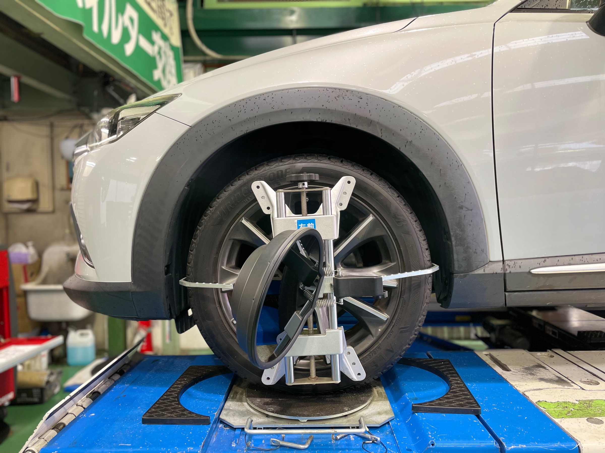 マツダ CX-3 DK5FW　アライメント調整