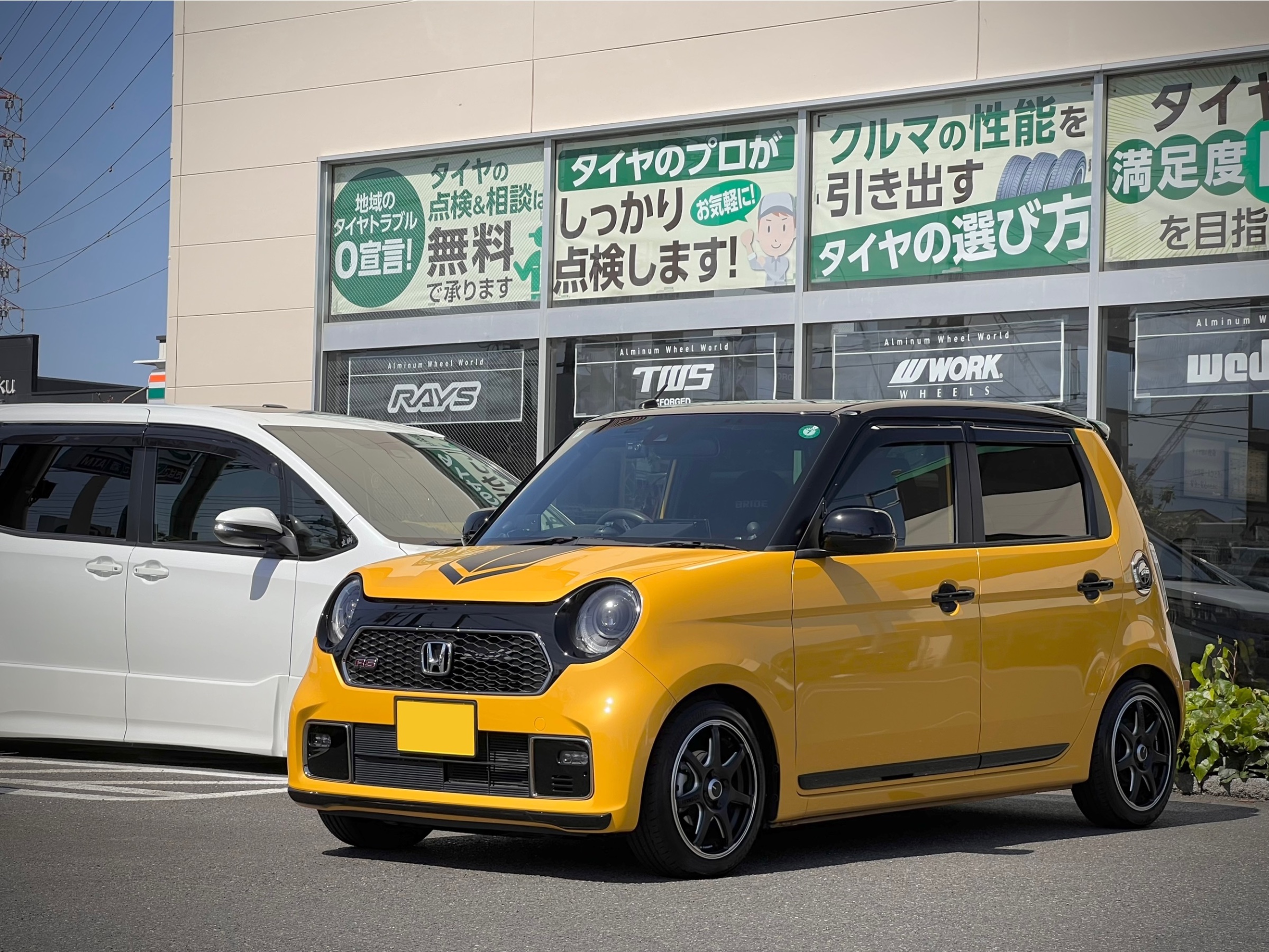 HONDA N-ONE RS・ステアリングスペーサー取付。 | 店舗おススメ