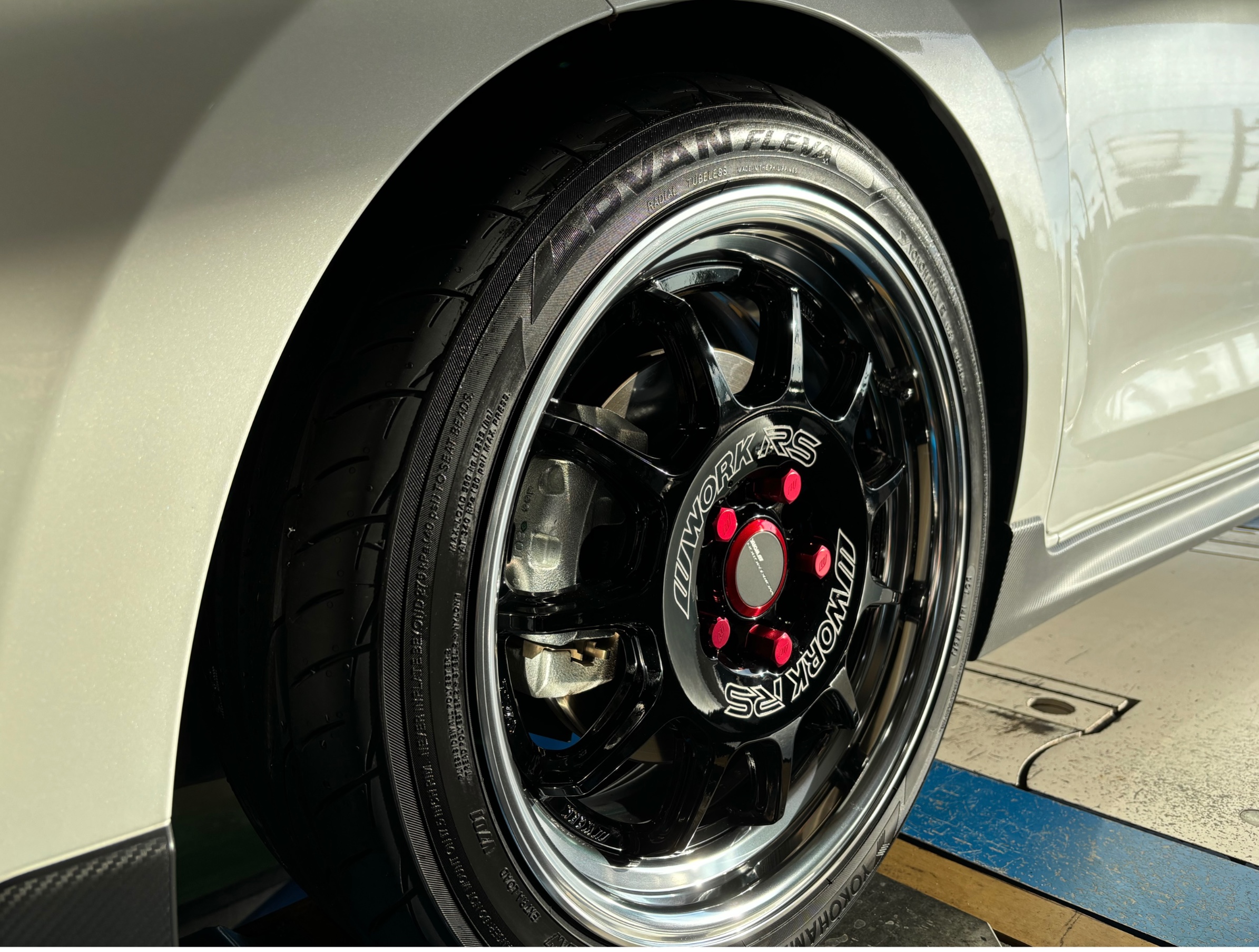 WORK EMOTION RS11 スイフトスポーツ(ZC33S)装着 | 店舗おススメ情報