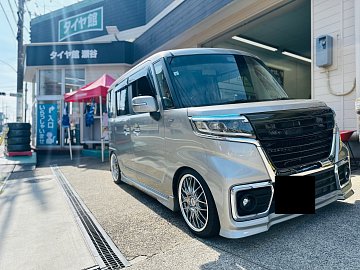 スペーシアに車高調取り付け。 | スズキ スペーシア