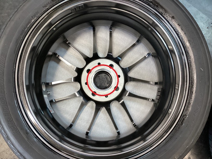 ダイハツ　タント　BBS　RE-L2＆レグノ　165/55R15 タイヤ館三原