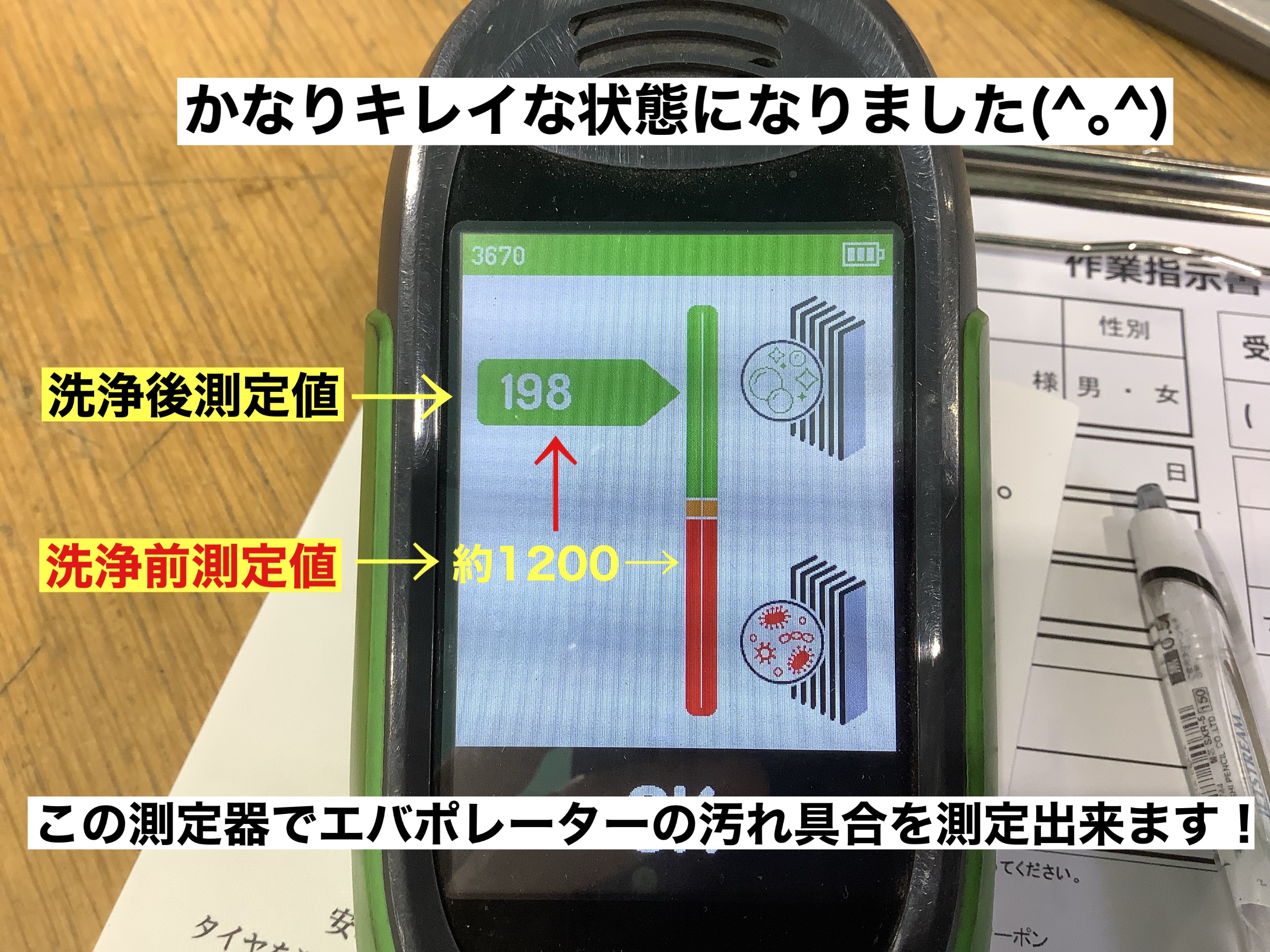 スタッフが撮影
