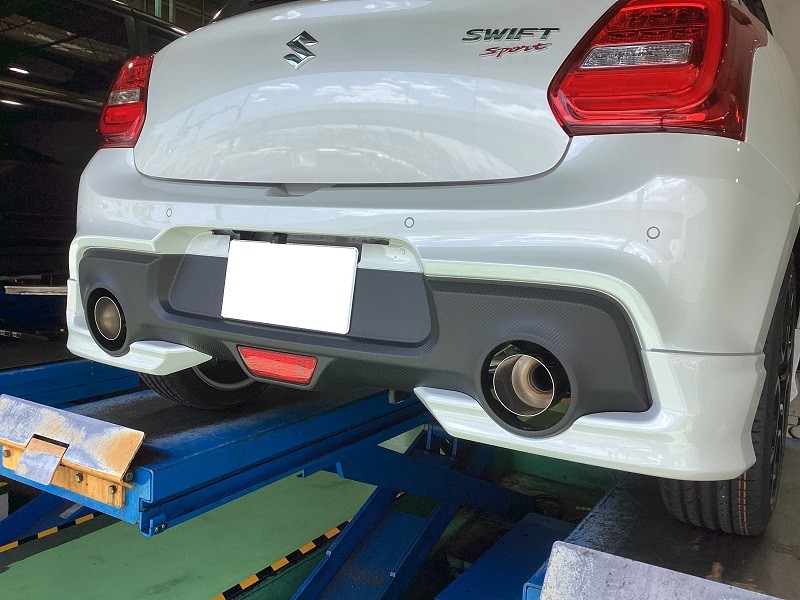 ROSSO MODELLO 片側出し スイフトスポーツ マフラー ZC33S MT