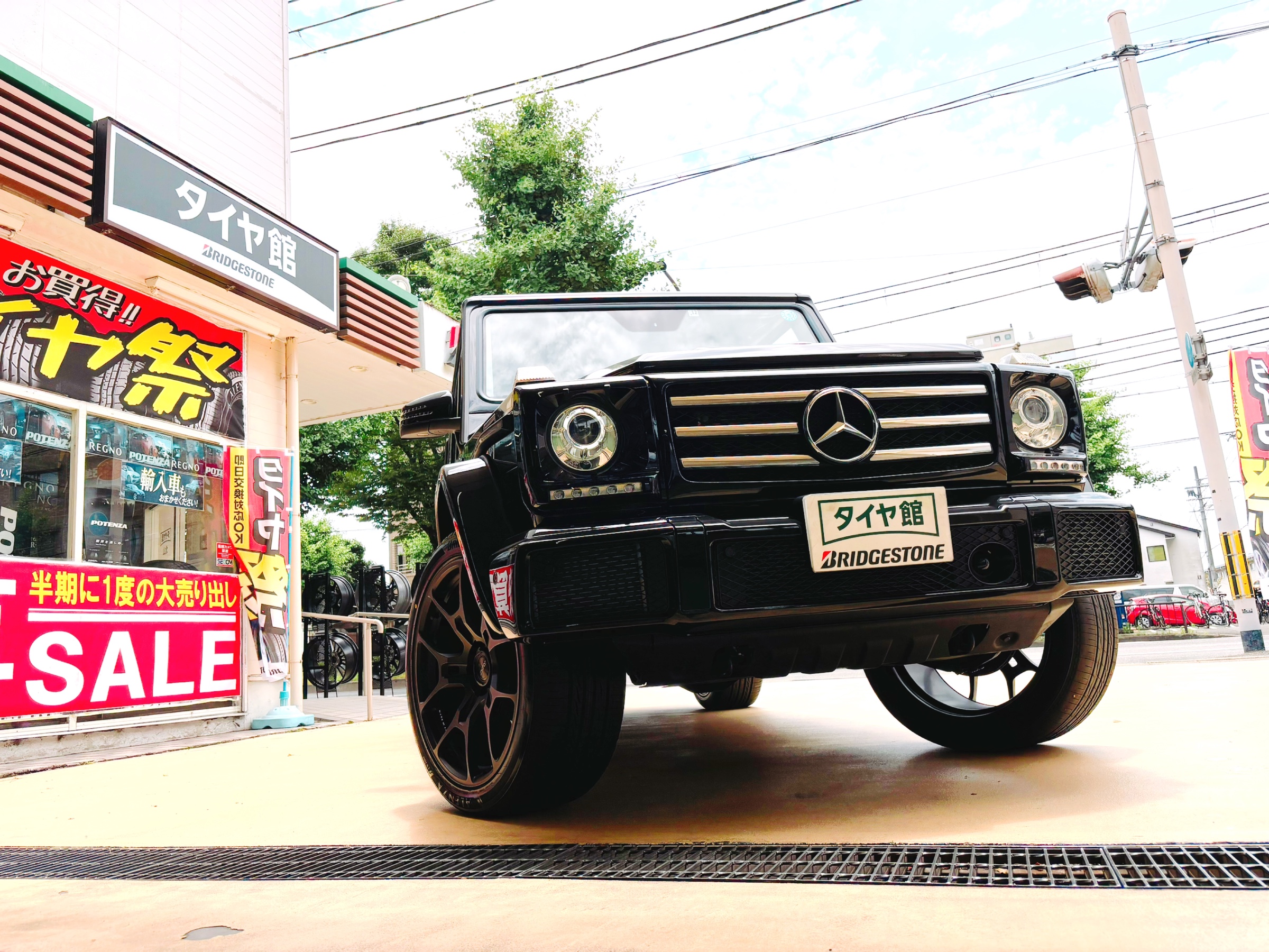 い*つ様 メルセデス・ベンツ Gクラス 純正タイヤ4本セット 出品！美品 希少品】メルセデスベンツ W463 Gクラス G550 ナイトエディション 純正