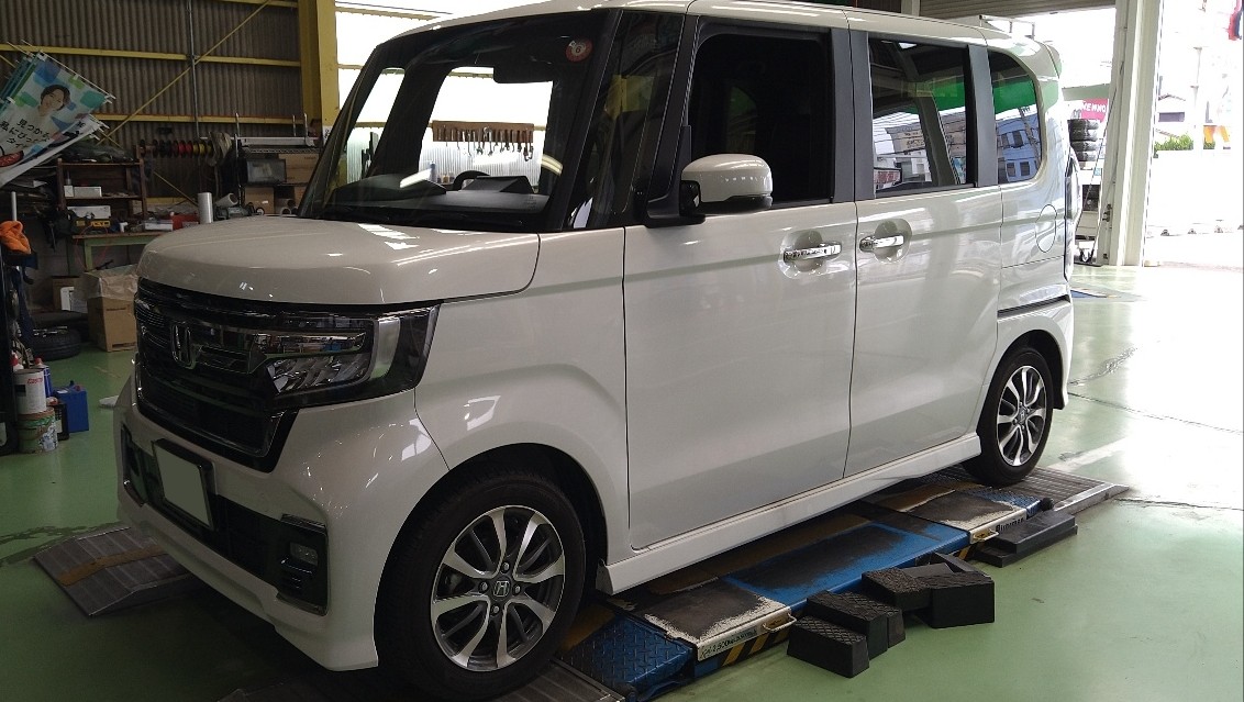 N-BOX】WORKエクイップ03＆ポテンザ取付けました☆ | 店舗おススメ情報