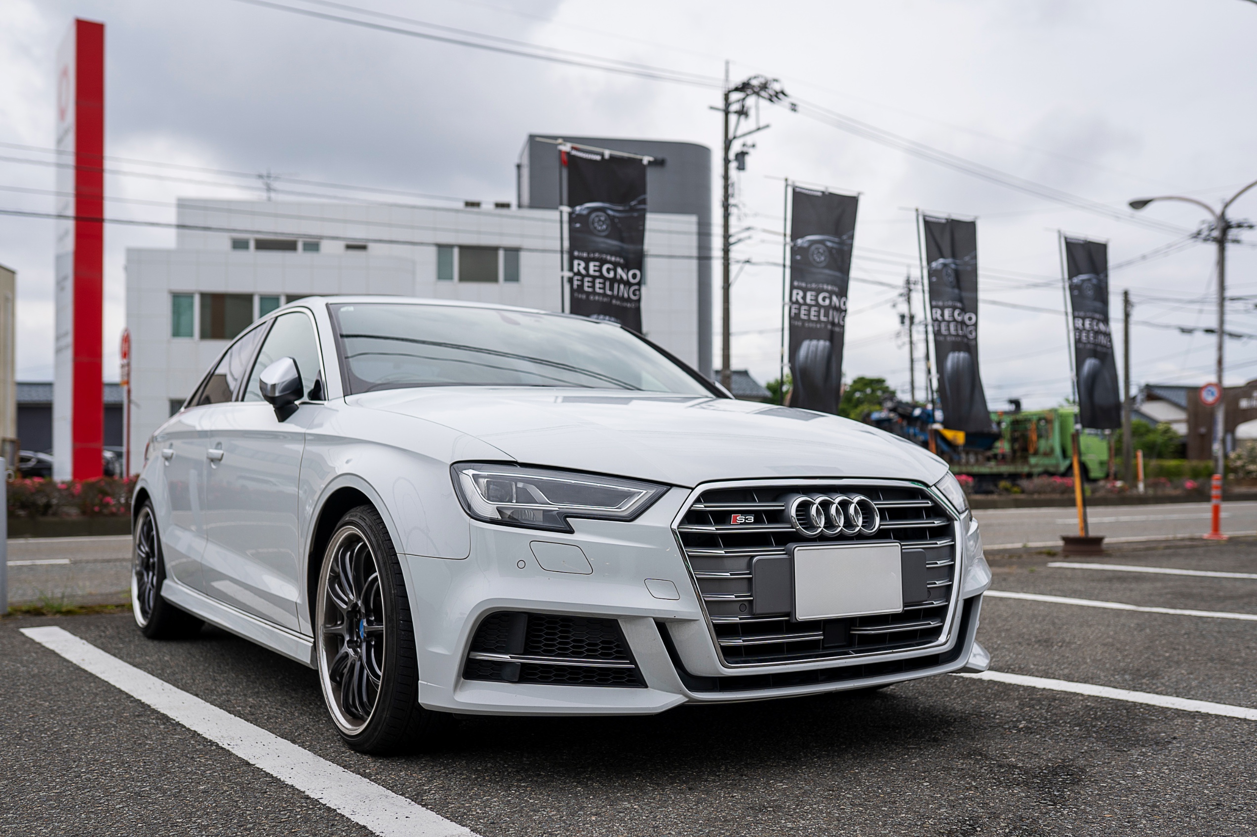 美品☆H&Rダウンサス アウディAudi S3セダン 8V用 走行15000k