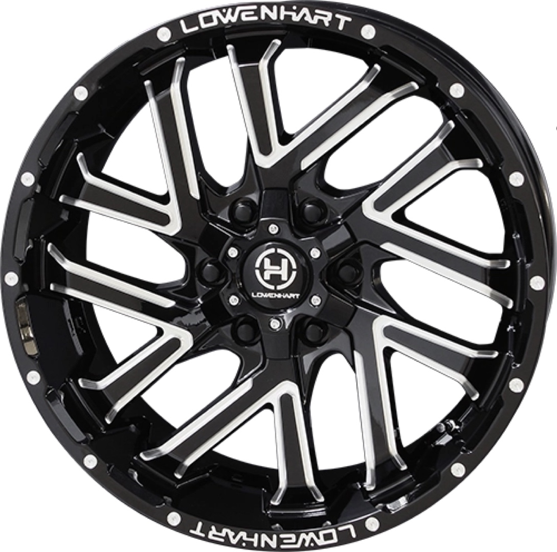 1台分限定展示在庫処分特価】アルミホイール LOWENHEART GXL206 17