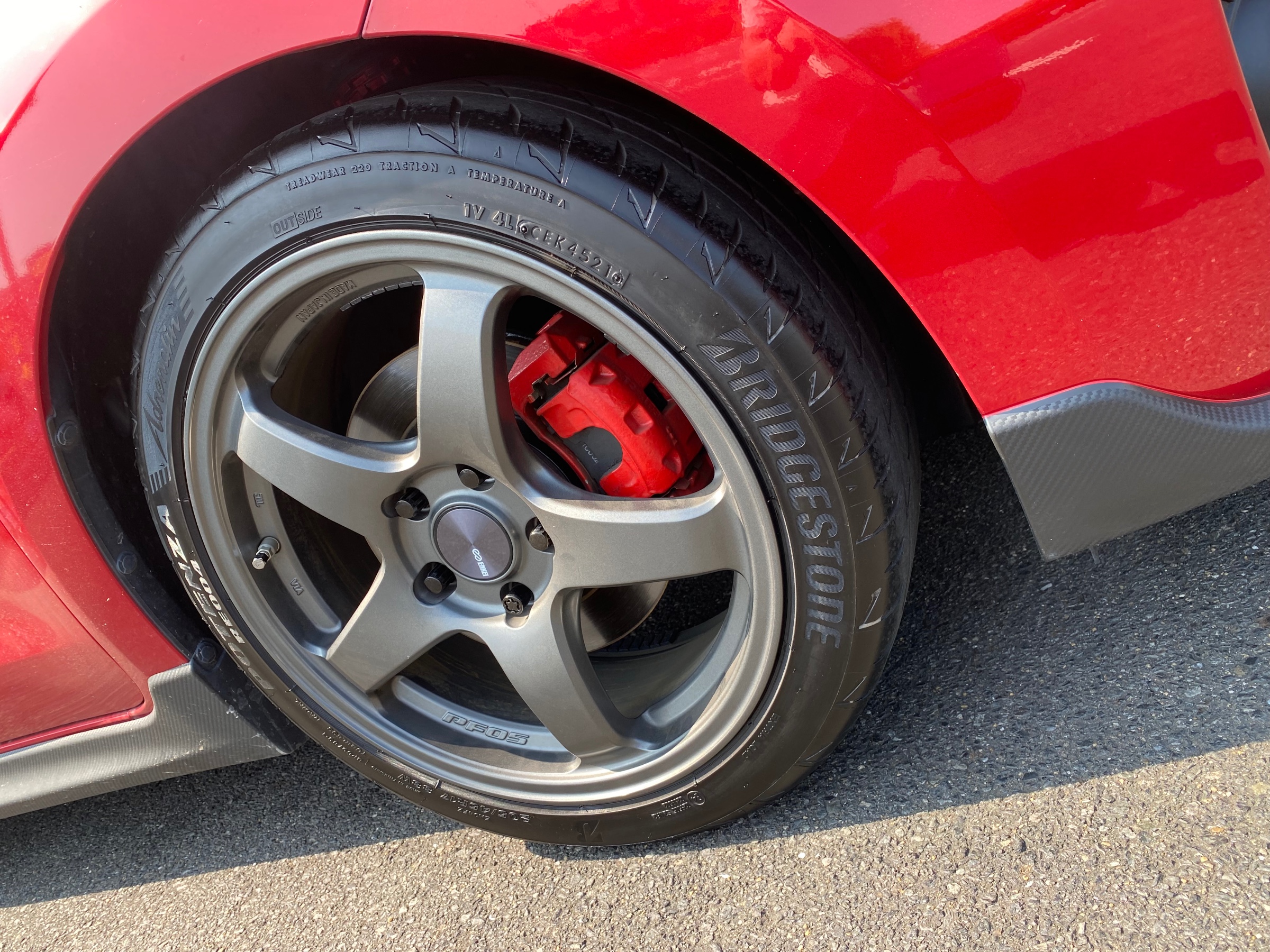 スズキ スイフトスポーツ ZC33S型 ブリヂストンのおすすめタイヤの紹介