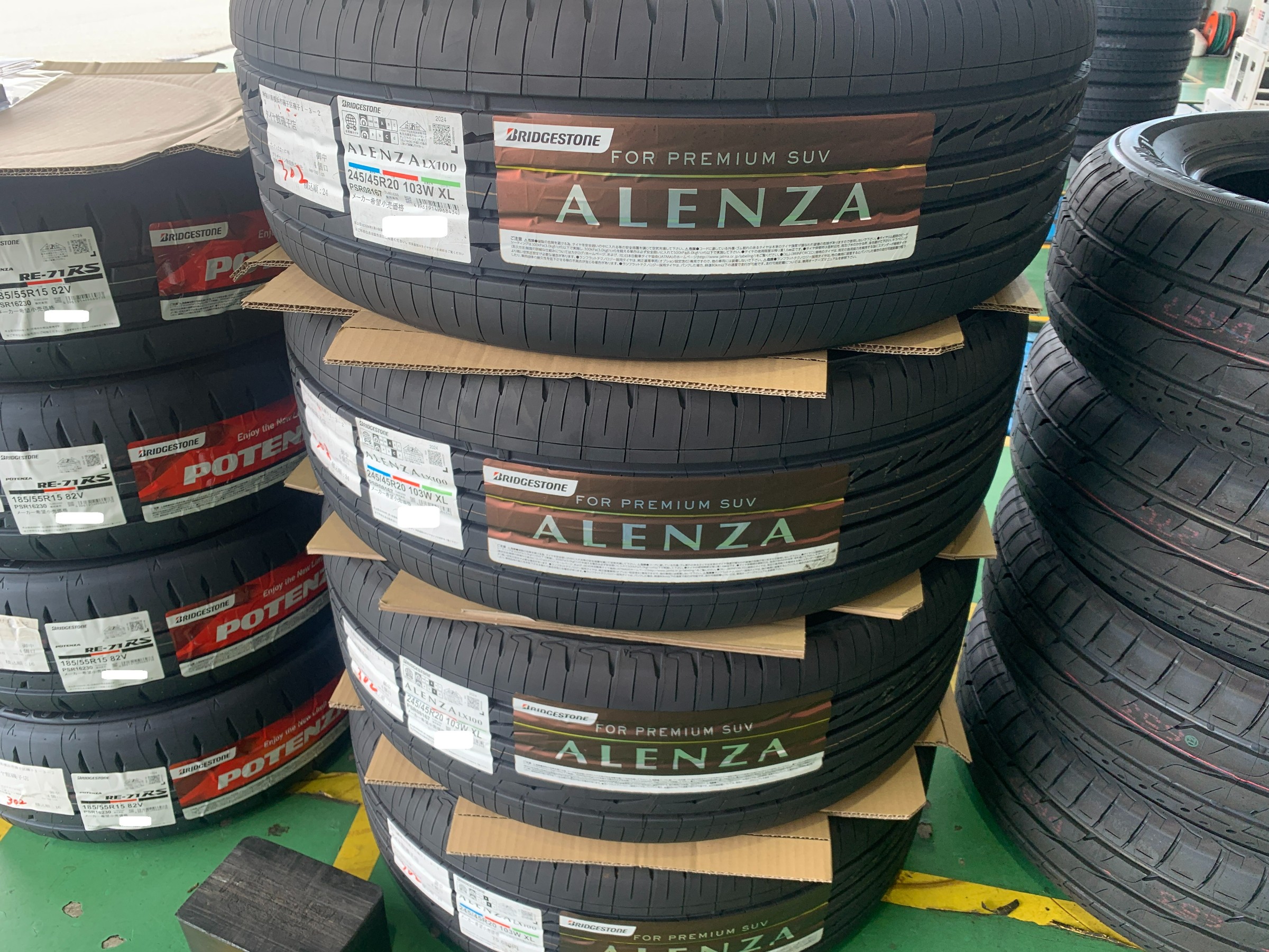 タント装着品❗️ブリヂストン makina ISOTTA 165/50R16❗️引取