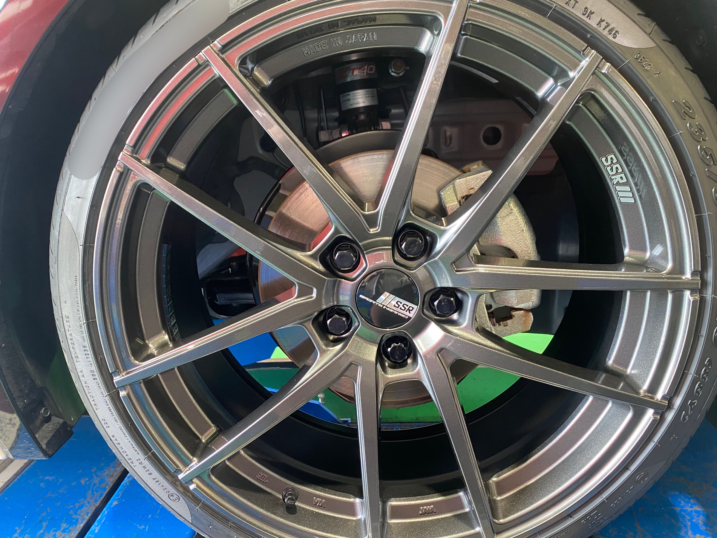 新型60プリウス タイヤ・ホイールセット、アライメント調整 新型60プリウス タイヤ・ホイールセット、アライメント調整