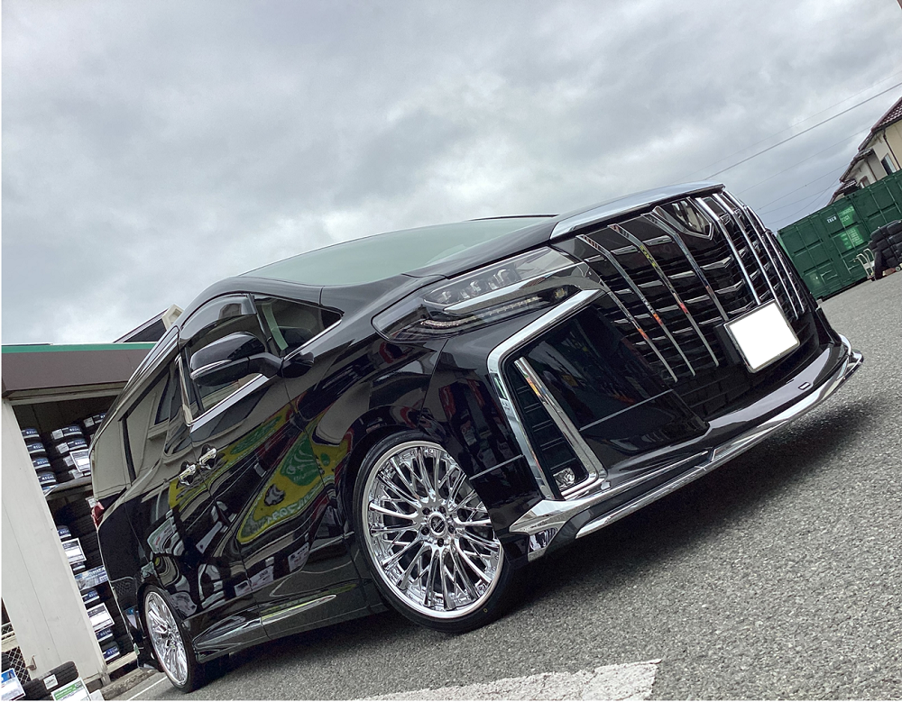 クレンツェヴィシュヌ20インチ114.3 アルファードクラウントヨタ