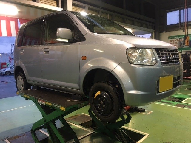 Ekワゴン パンク Tpms装着 三菱 Ekワゴン その他 カー用品取付 Tpms 取扱店 サービス事例 タイヤ館 次郎丸 タイヤからはじまる トータルカーメンテナンス タイヤ館グループ