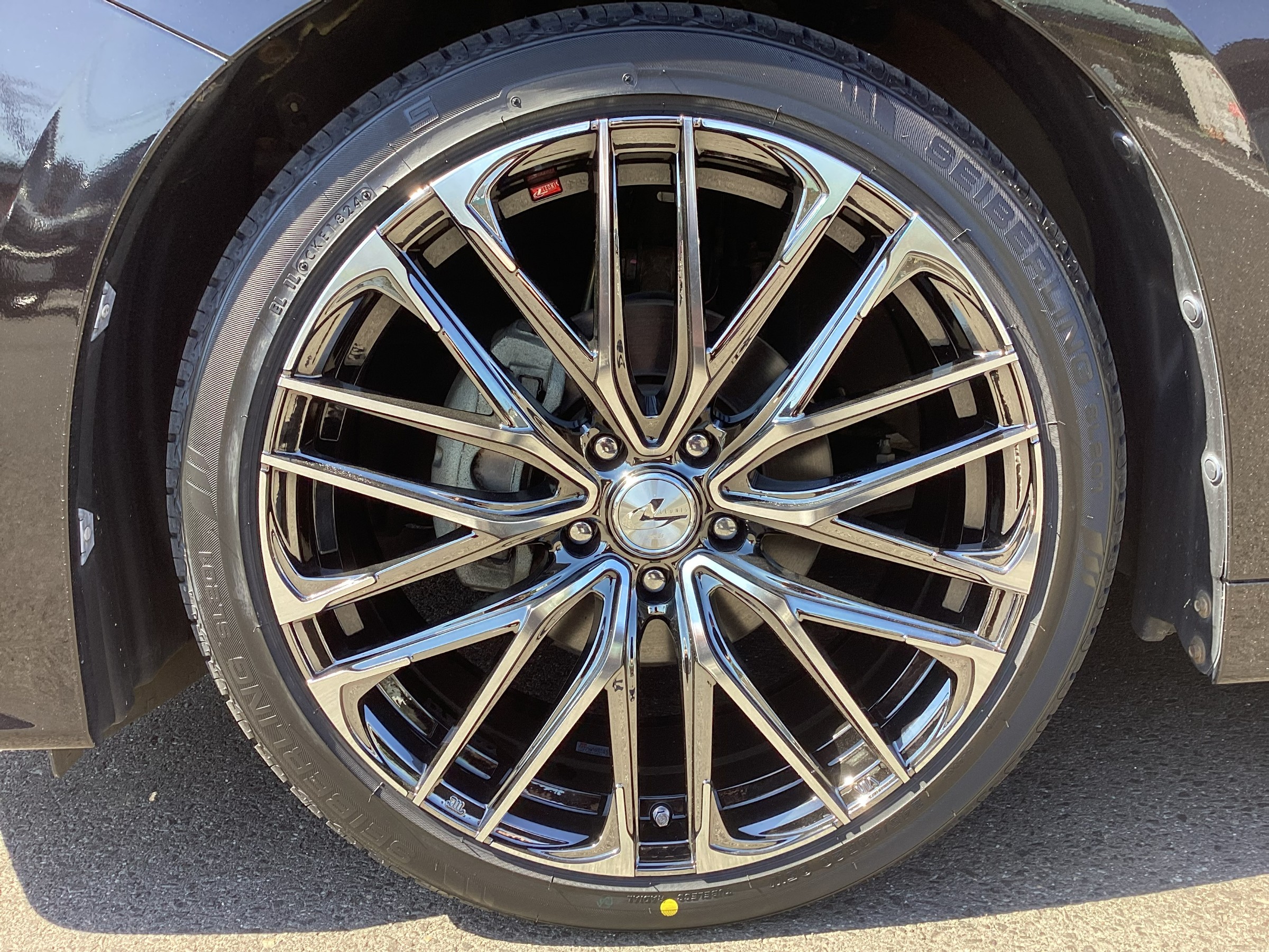 トヨタ 30ヴェルファイア WEDS LEONIS SK ＆ RS☆R Ti2000 お