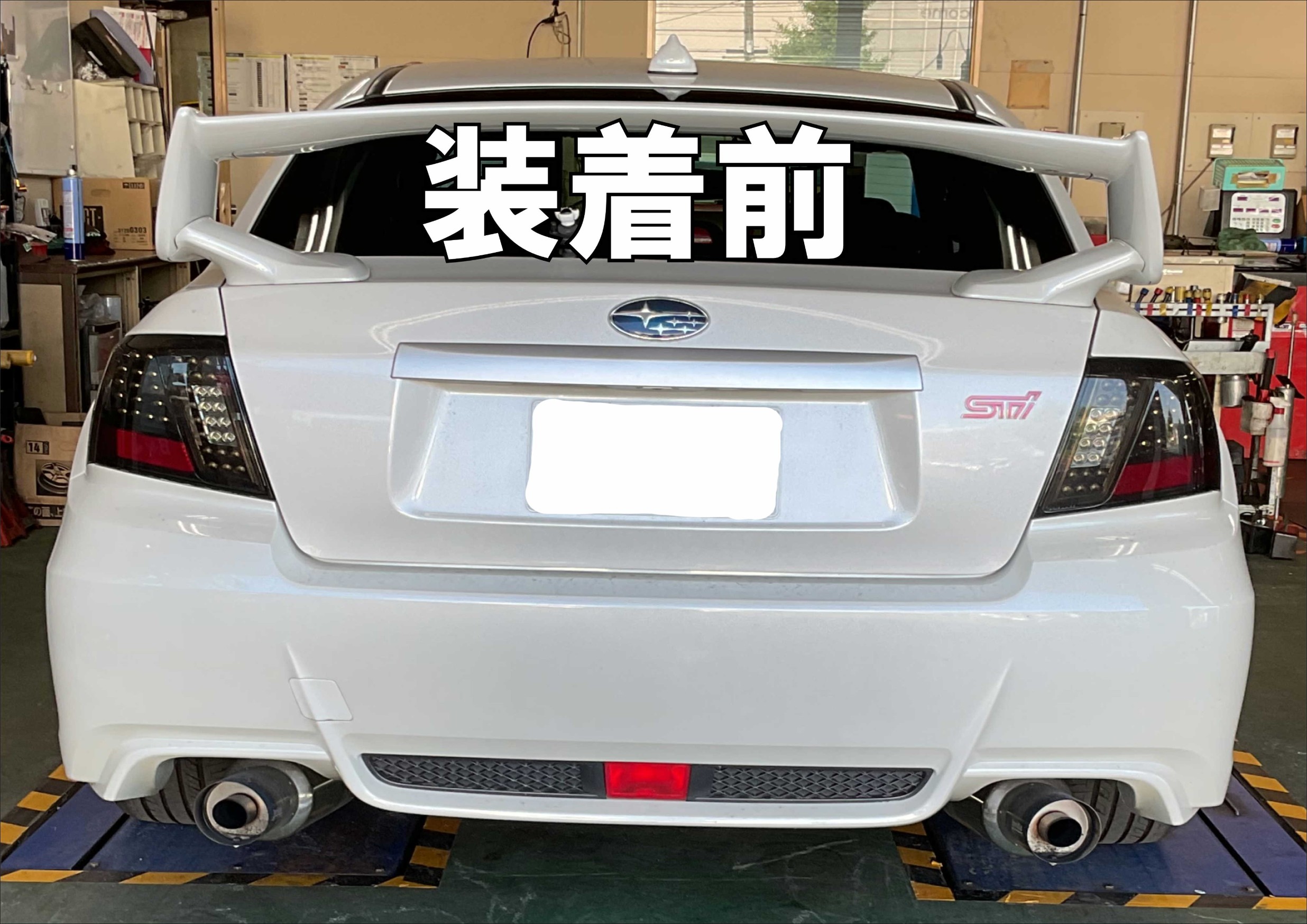 柿本マフラー　インプレッサ