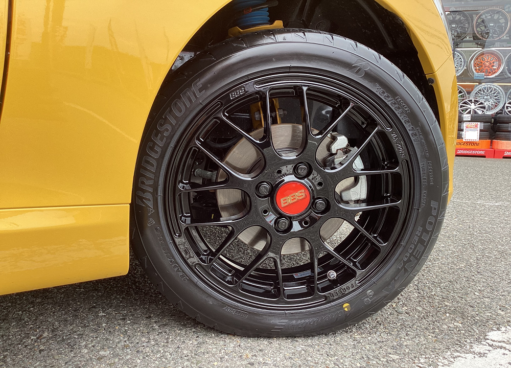 コペンla400 オプションBBSホイール スタッドレスタイヤセット