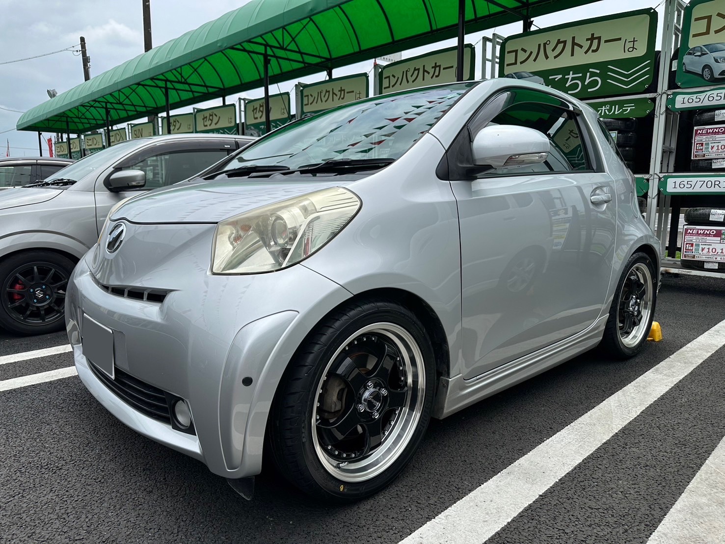 トヨタ・iQ・KGJ10】タイヤホイールセット | 店舗おススメ情報