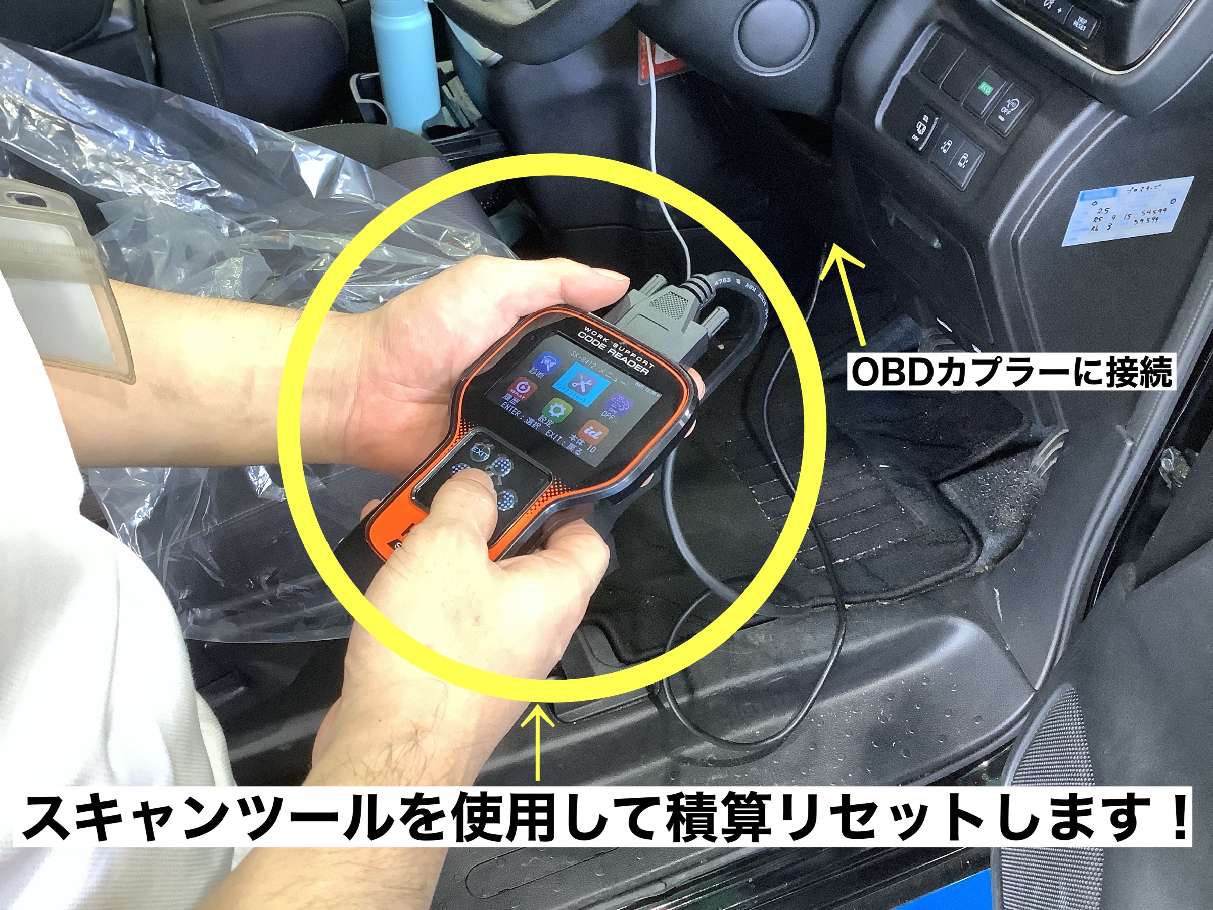 スタッフが撮影