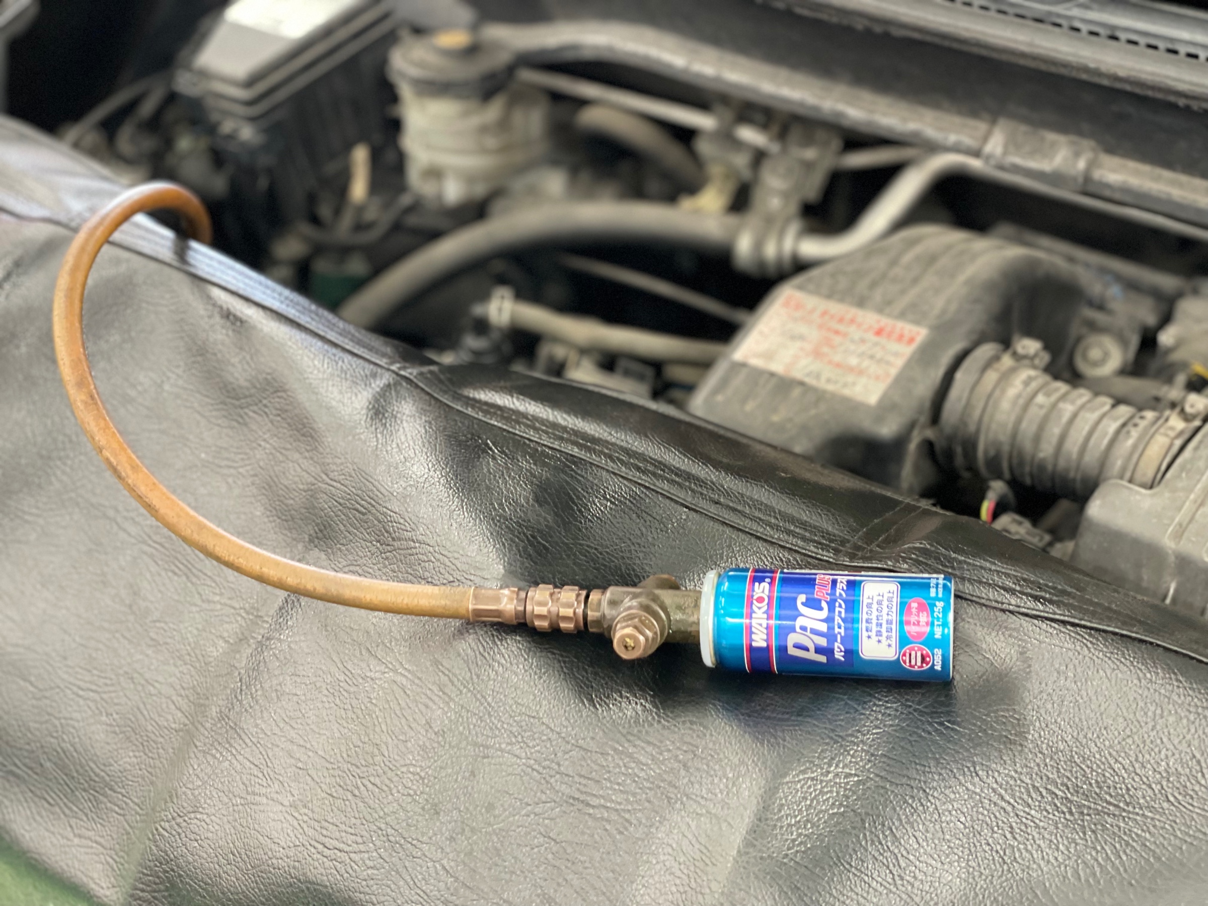 タイヤ館加古川 ホンダ ゼスト JE1　エアコン添加剤施工 WAKO'S パワーエアコンプラス