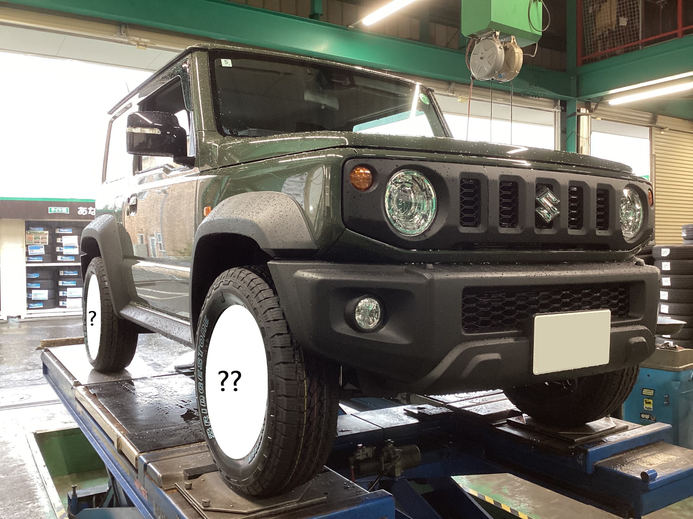 ジムニー 夏タイヤ5本 納車時のみ使用 OPEN COUNTRY JIMNY ジムニー