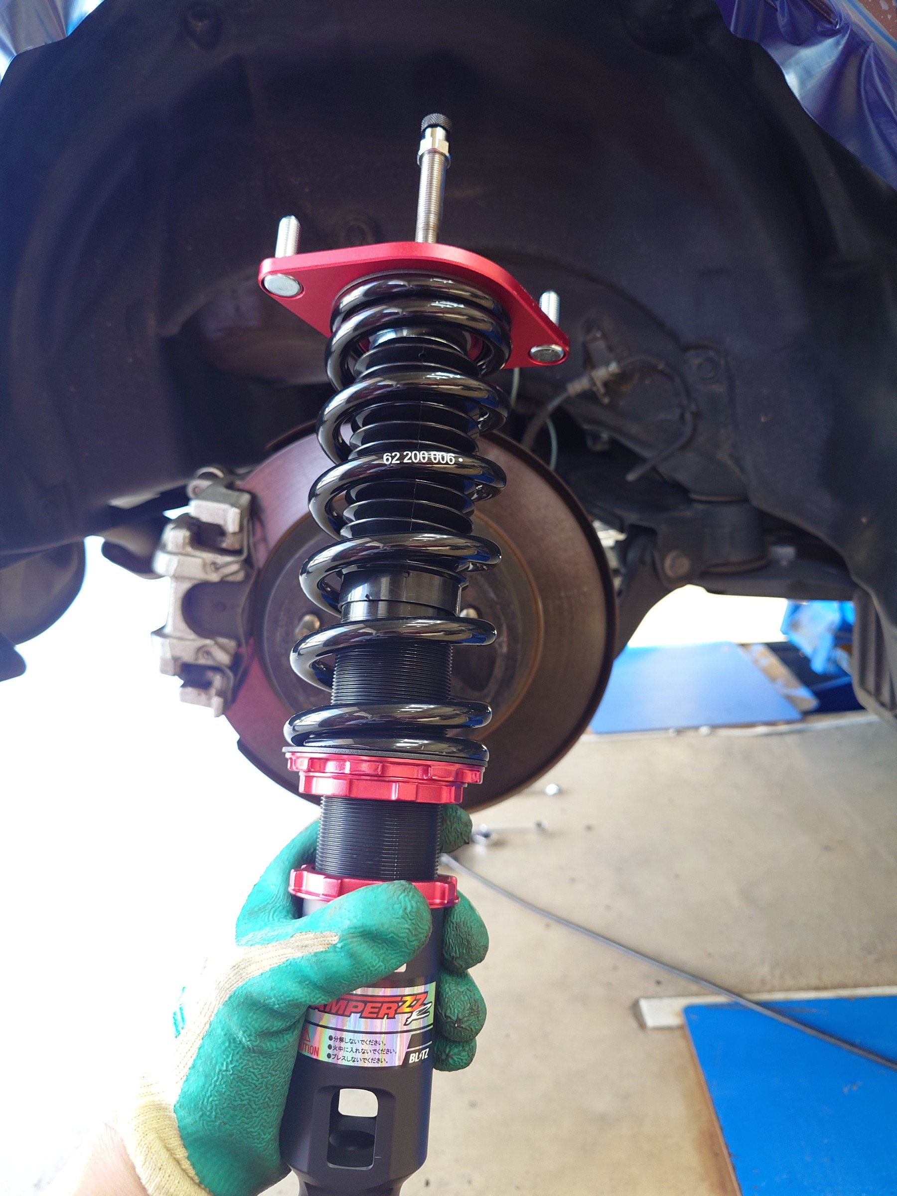 SUBARU WRX S4 VAG 車高調取付 BLITZ DAMPER ZZ-R(ブリッツ SUBARU WRX S4 VAG 車高調取付 BLITZ DAMPER ZZ-R(ブリッツ