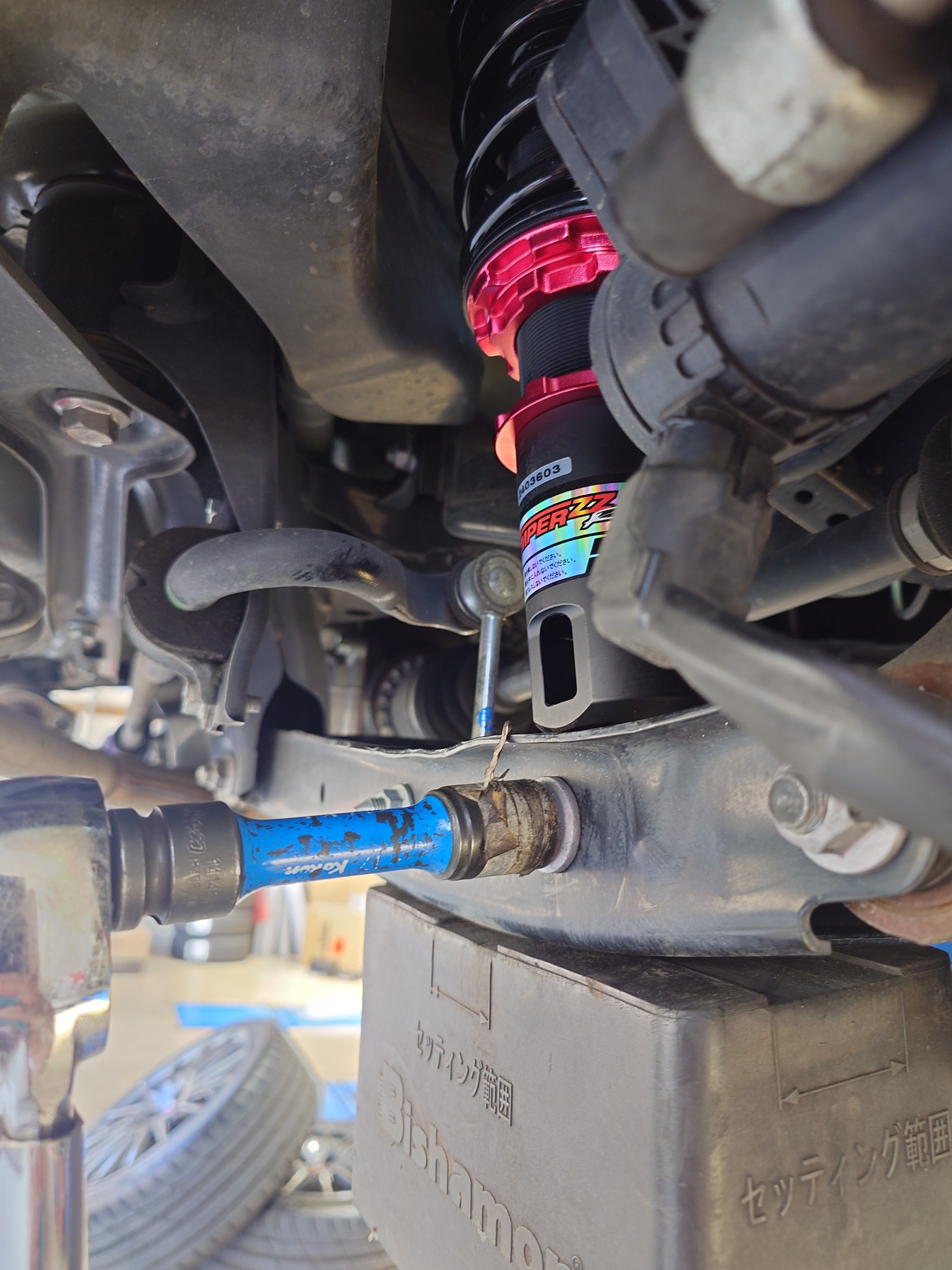 SUBARU WRX S4 VAG 車高調取付 BLITZ DAMPER ZZ-R(ブリッツ SUBARU WRX S4 VAG 車高調取付 BLITZ DAMPER ZZ-R(ブリッツ