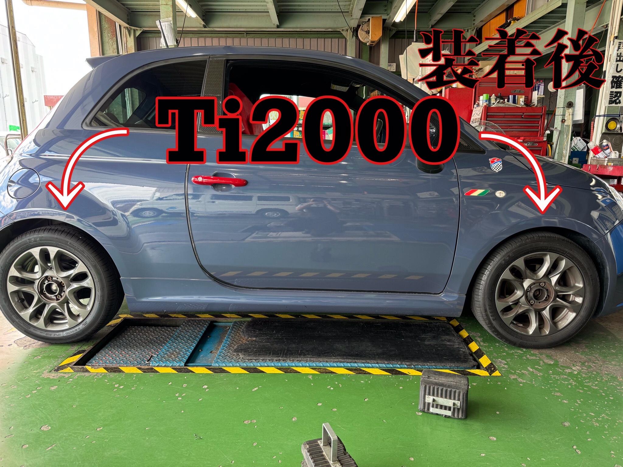 フィアット500用ダウンサス 31209 RS-R Ti2000 前後4本セット fi005td-2-01.jpg