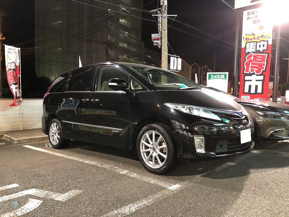 エスティマをインチアップ | トヨタ エスティマ ホイール | サービス