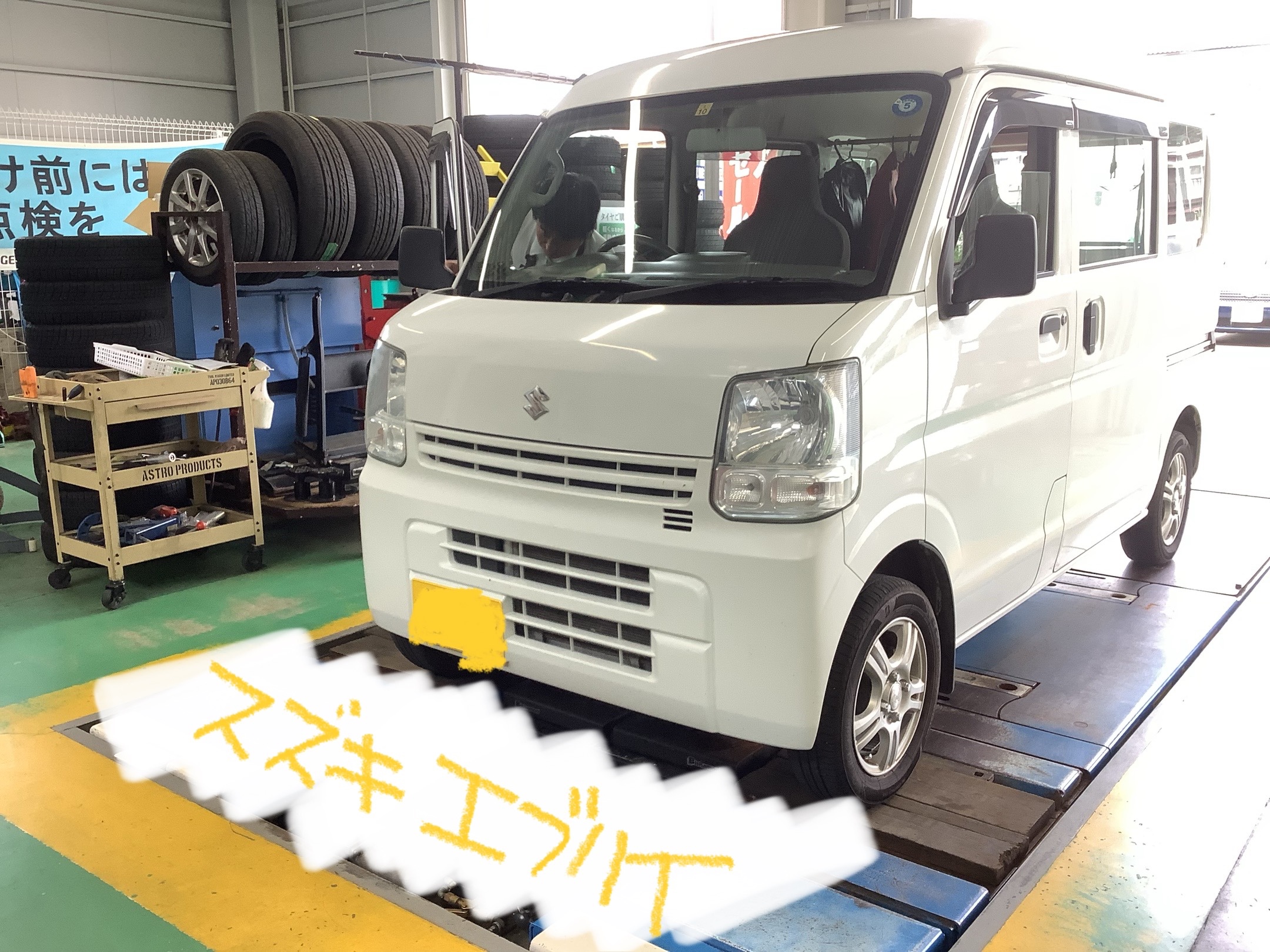 スタッフ撮影です。文字はペイントです。