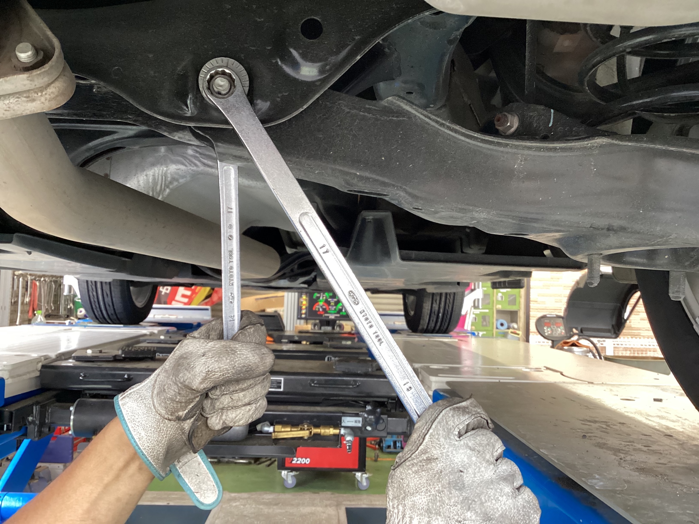 CX-5（KE2FW）アライメント調整！ | 店舗おススメ情報 | タイヤ館 結城