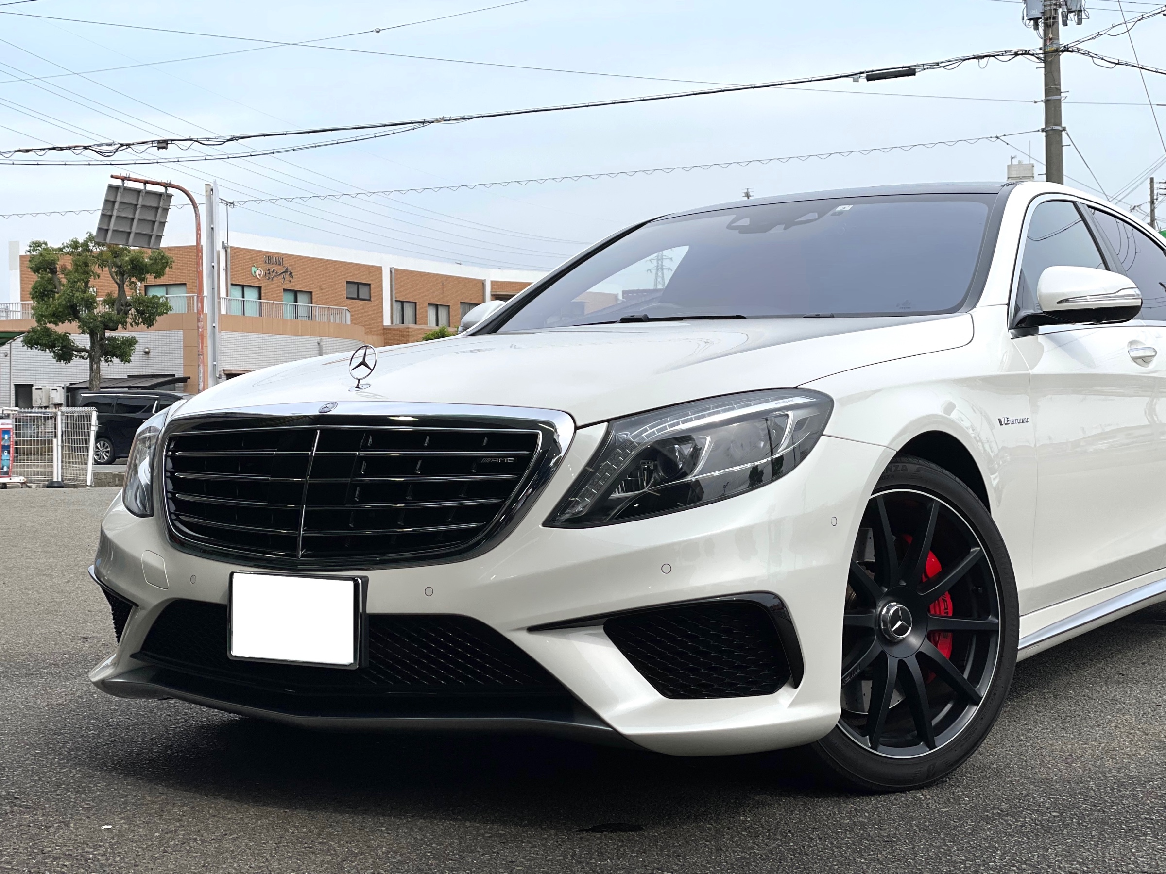 メルセデス・ベンツ S63 AMG　アルミホイール交換 装着前