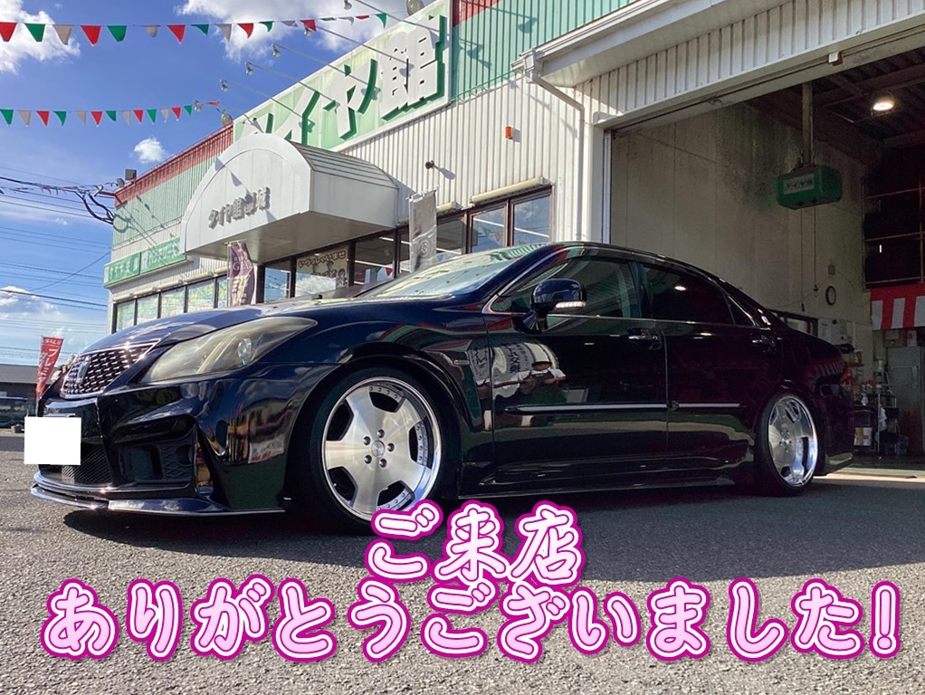 ホイール交換】TOYOTA クラウン！WORK ランベックLDZ 19インチ