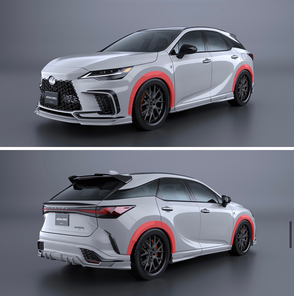 レクサスＲＸ　RS★R　Ti2000　ダウンサス前後　GYL25W　RX450h RS-R Ti2000 DOWN サスペンション フロント レクサス RX450h GYL20W FF