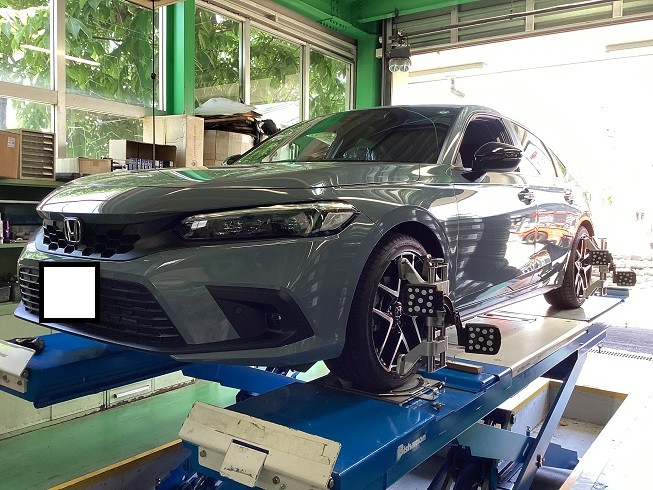 HONDA シビック FL1 4輪アライメント調整 ☆ | 店舗おススメ