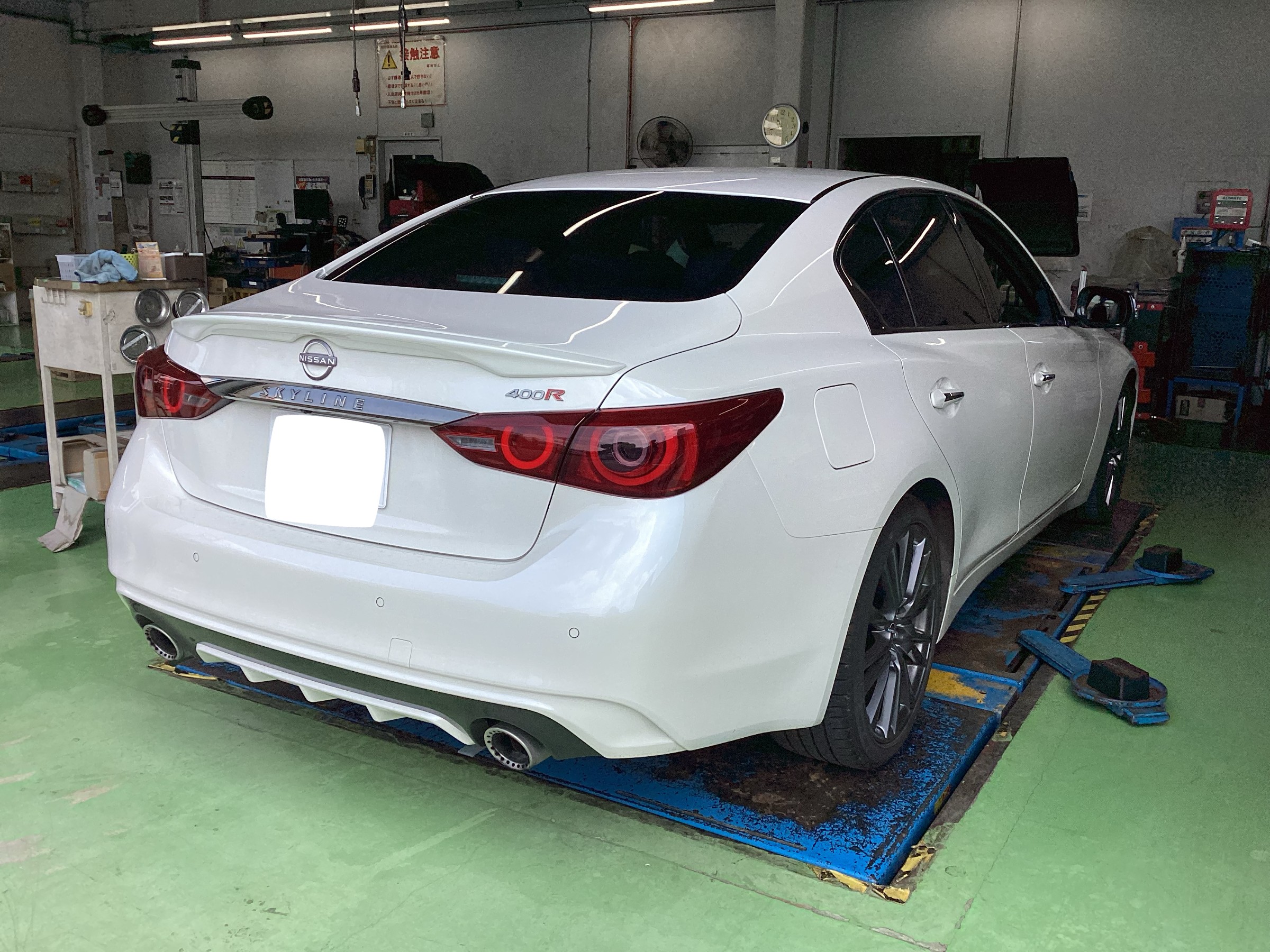 NISSAN SKYLINE 400R X RSR Ti2000 コスパ良く下げて次のカスタマイズ 