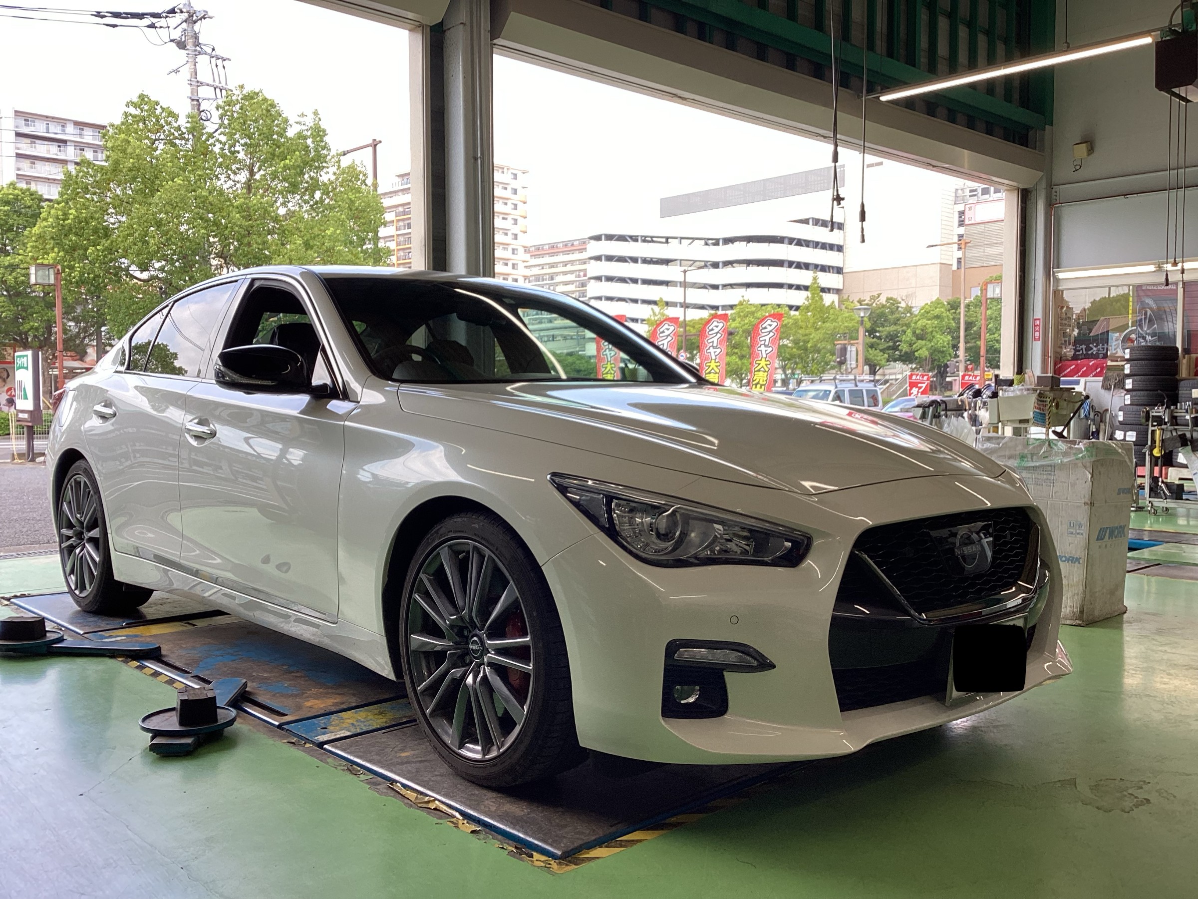 NISSAN SKYLINE 400R X RSR Ti2000 コスパ良く下げて次のカスタマイズ 
