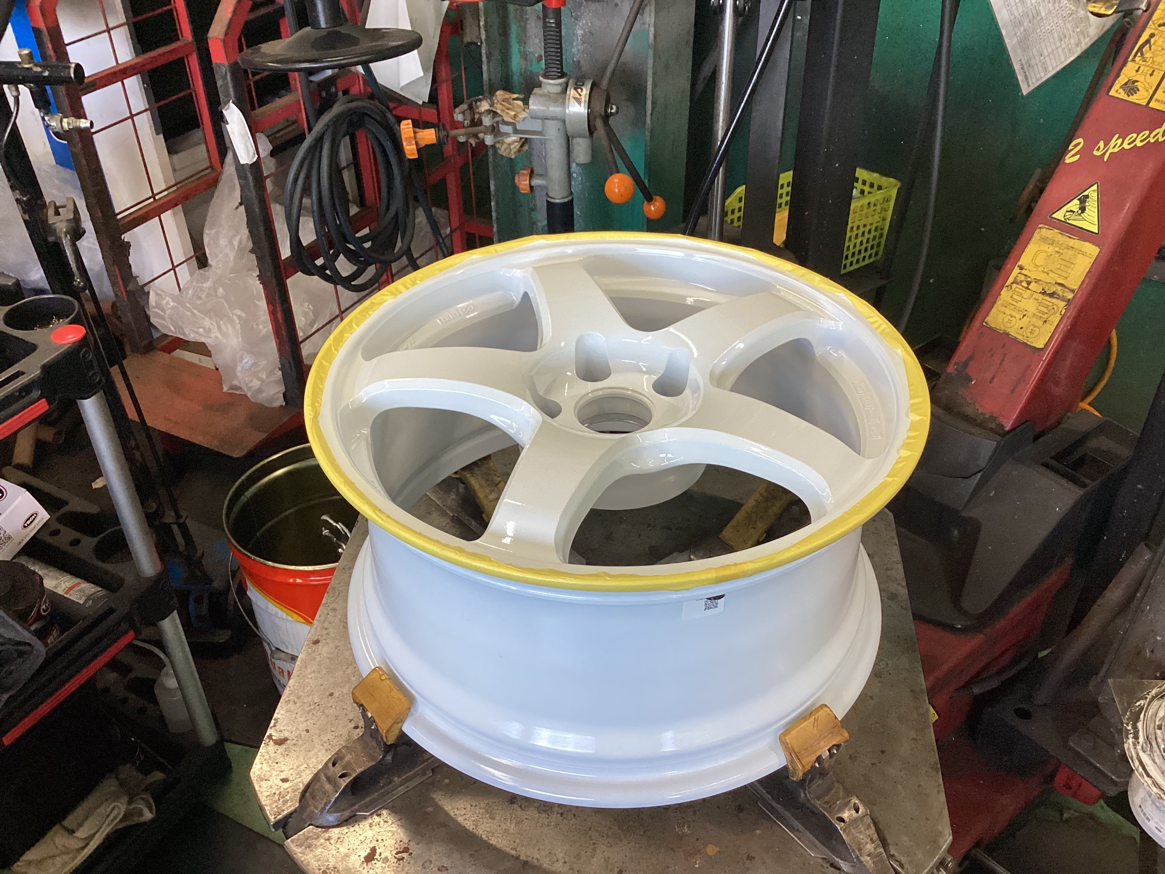 ER34 スカイライン ENKEI PF05装着 1G締め付け | 店舗おススメ情報